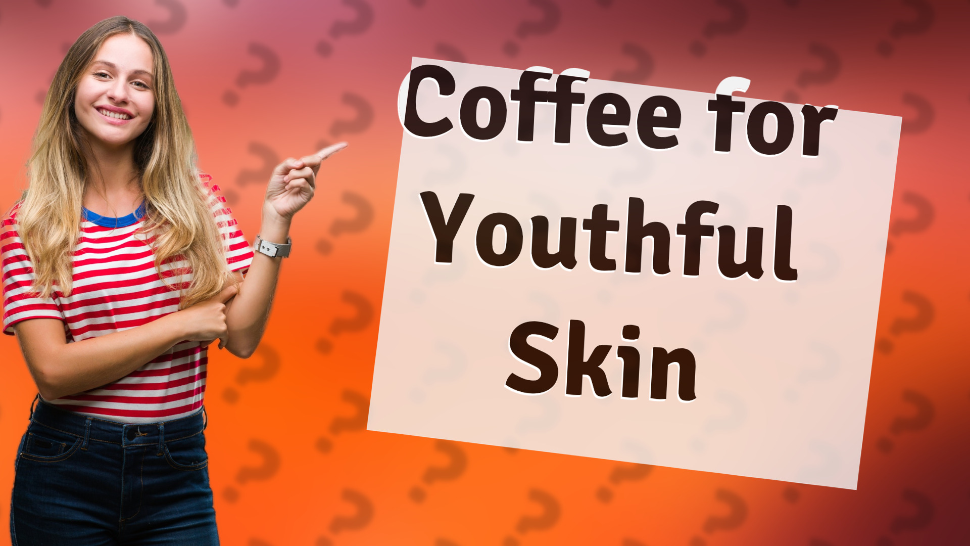 Coffee for Youthful Skin