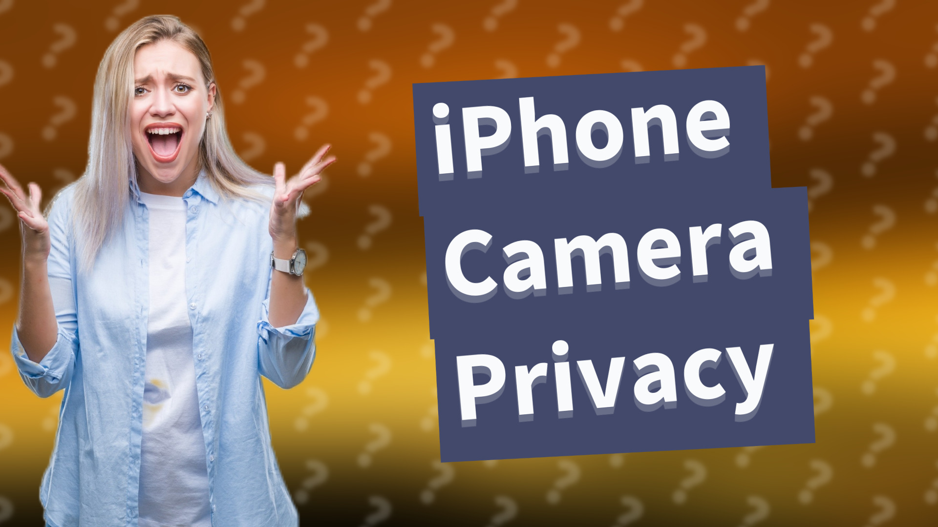 iPhone Camera Privacy