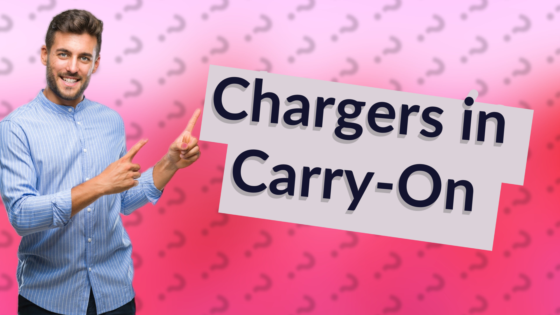 Chargers in Carry-On