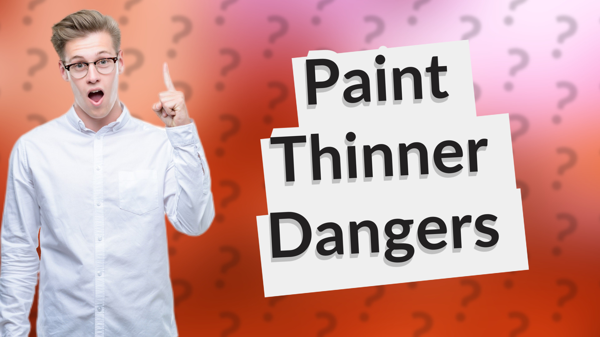 Paint Thinner Dangers