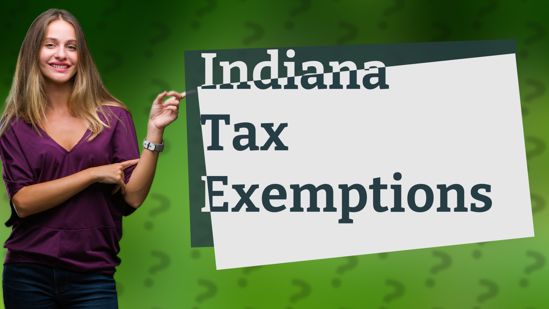 Indiana Tax Exemptions