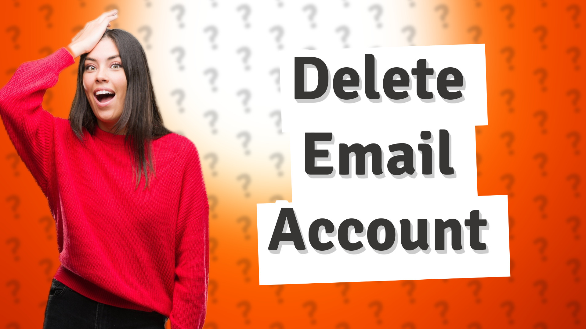 Delete Email Account