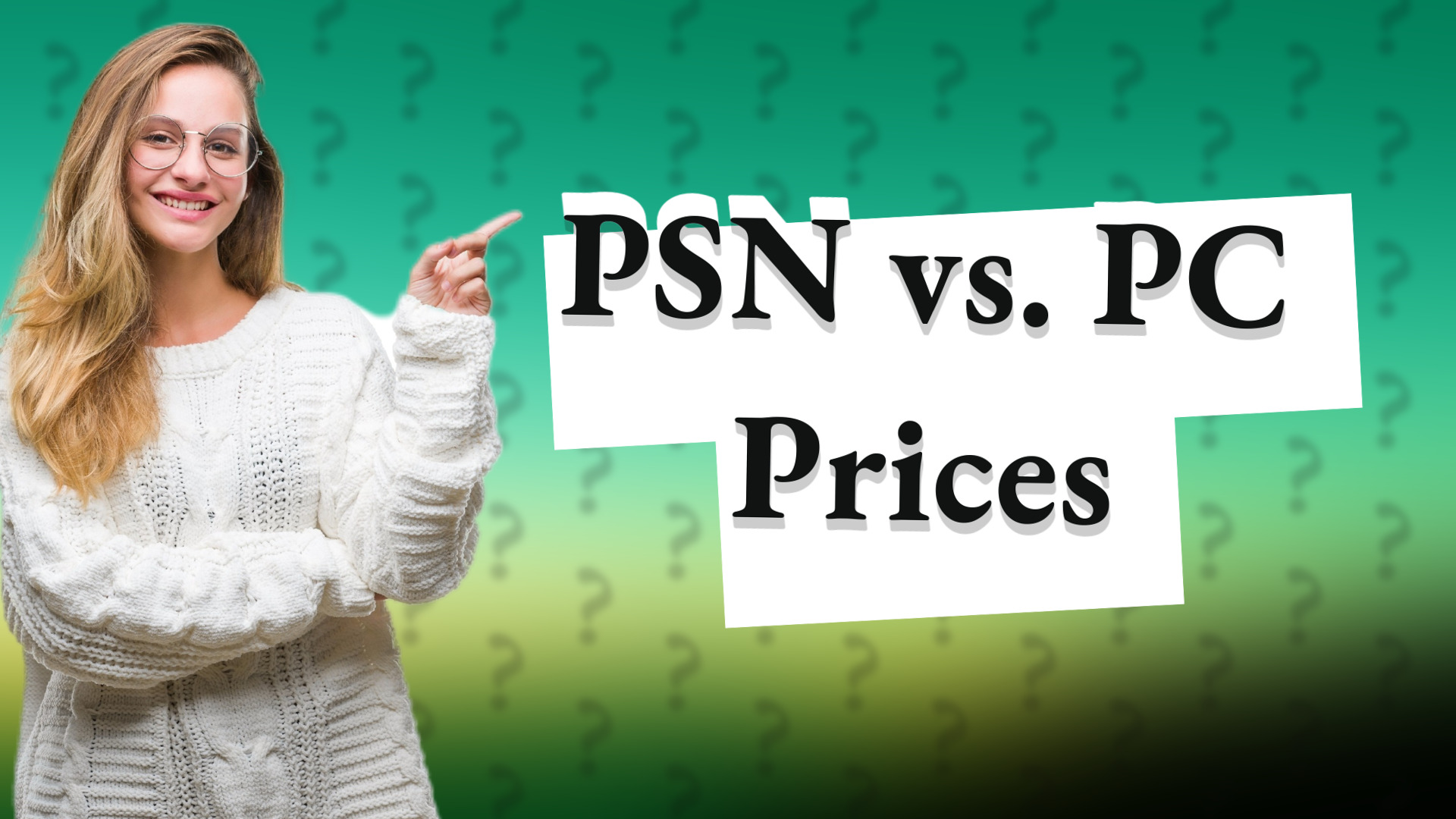 PSN vs. PC Prices