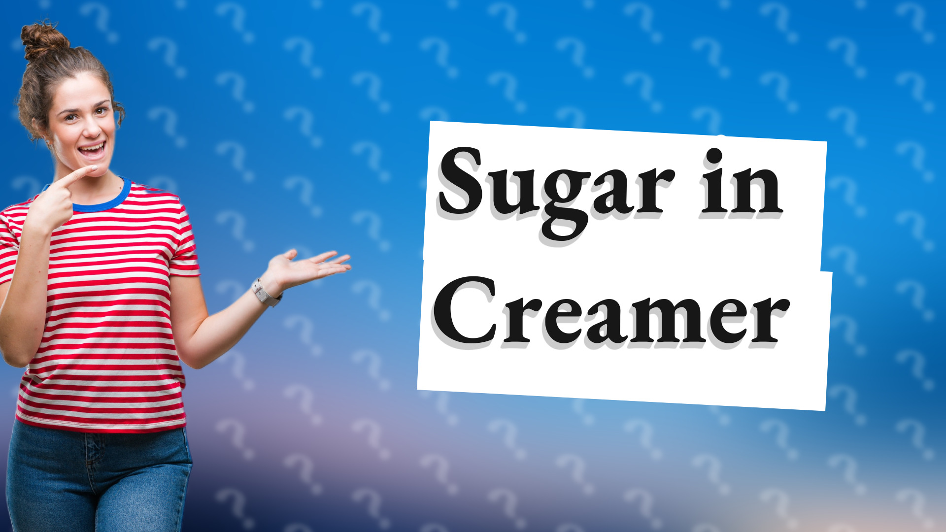 Sugar in Creamer