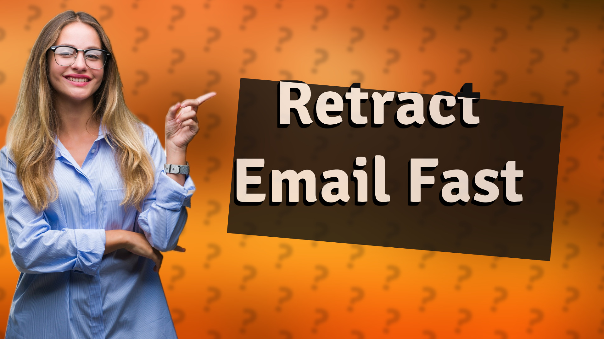 Retract Email Fast