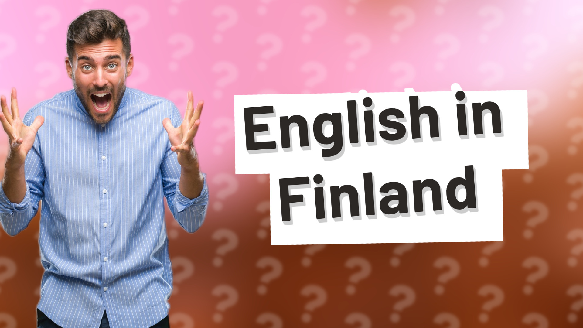 English in Finland