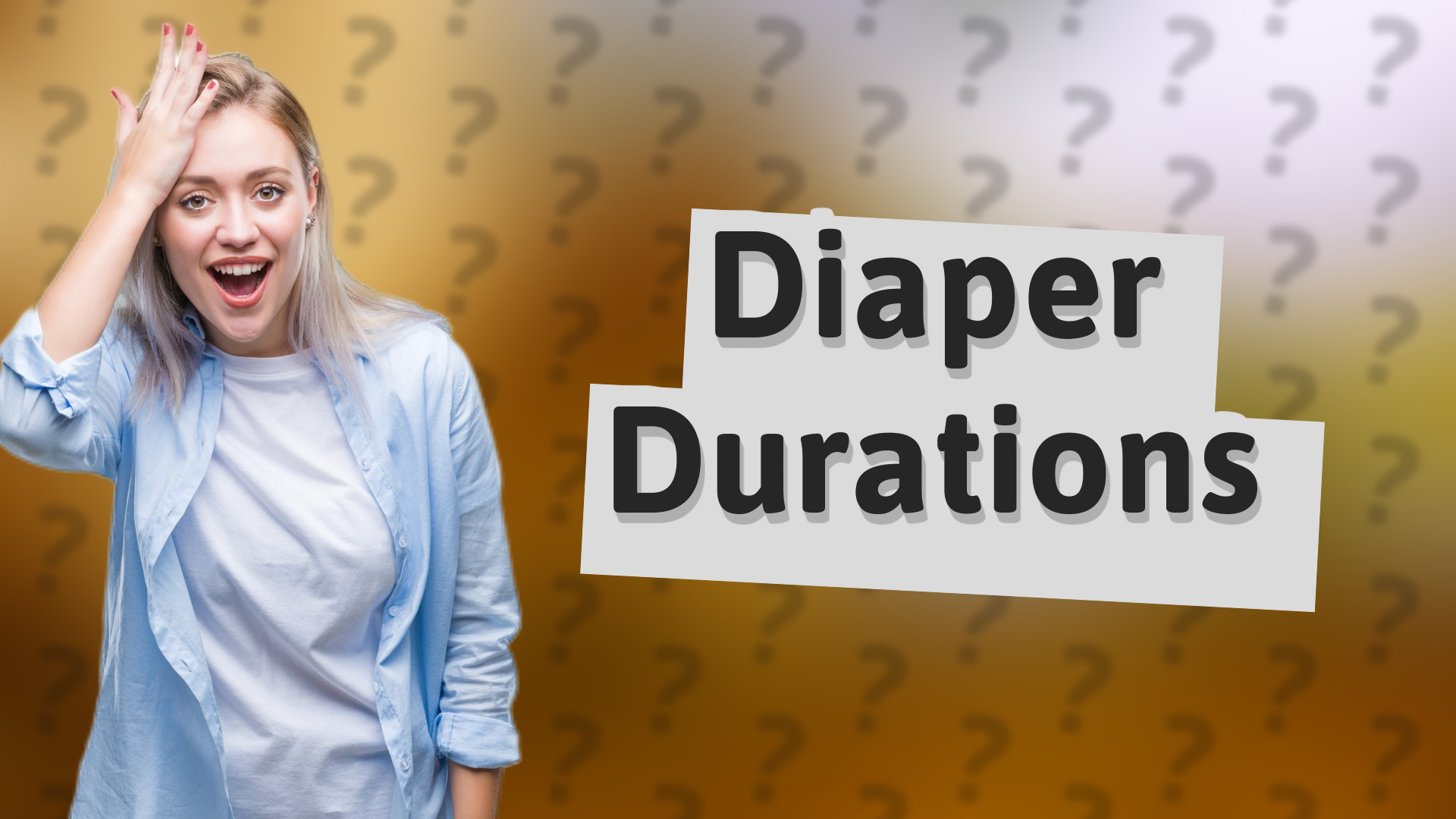 Diaper Durations