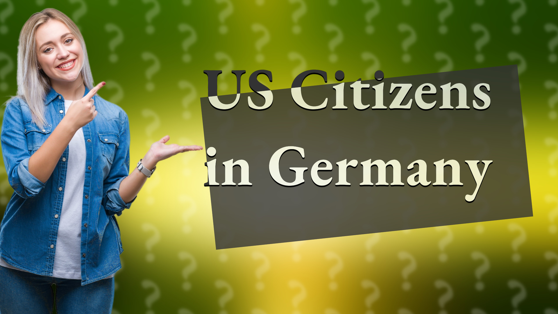 US Citizens in Germany