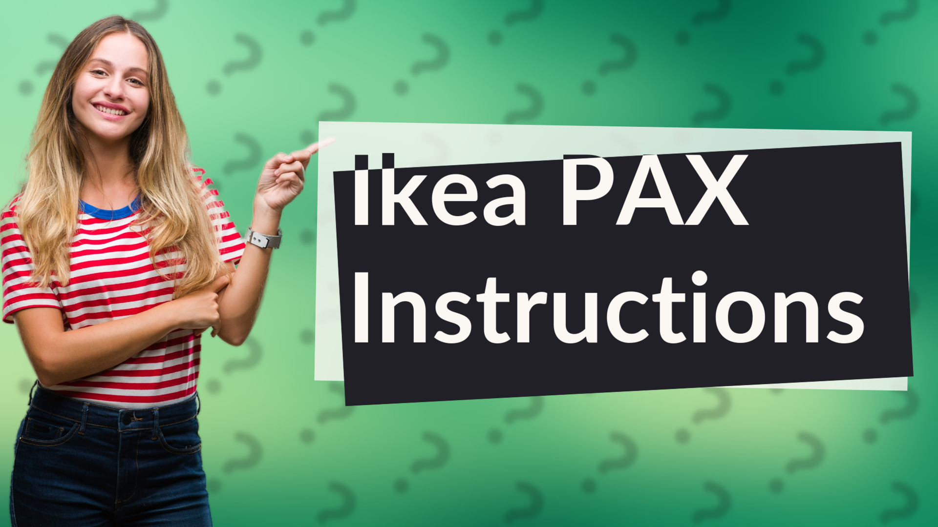 Ikea PAX Instructions