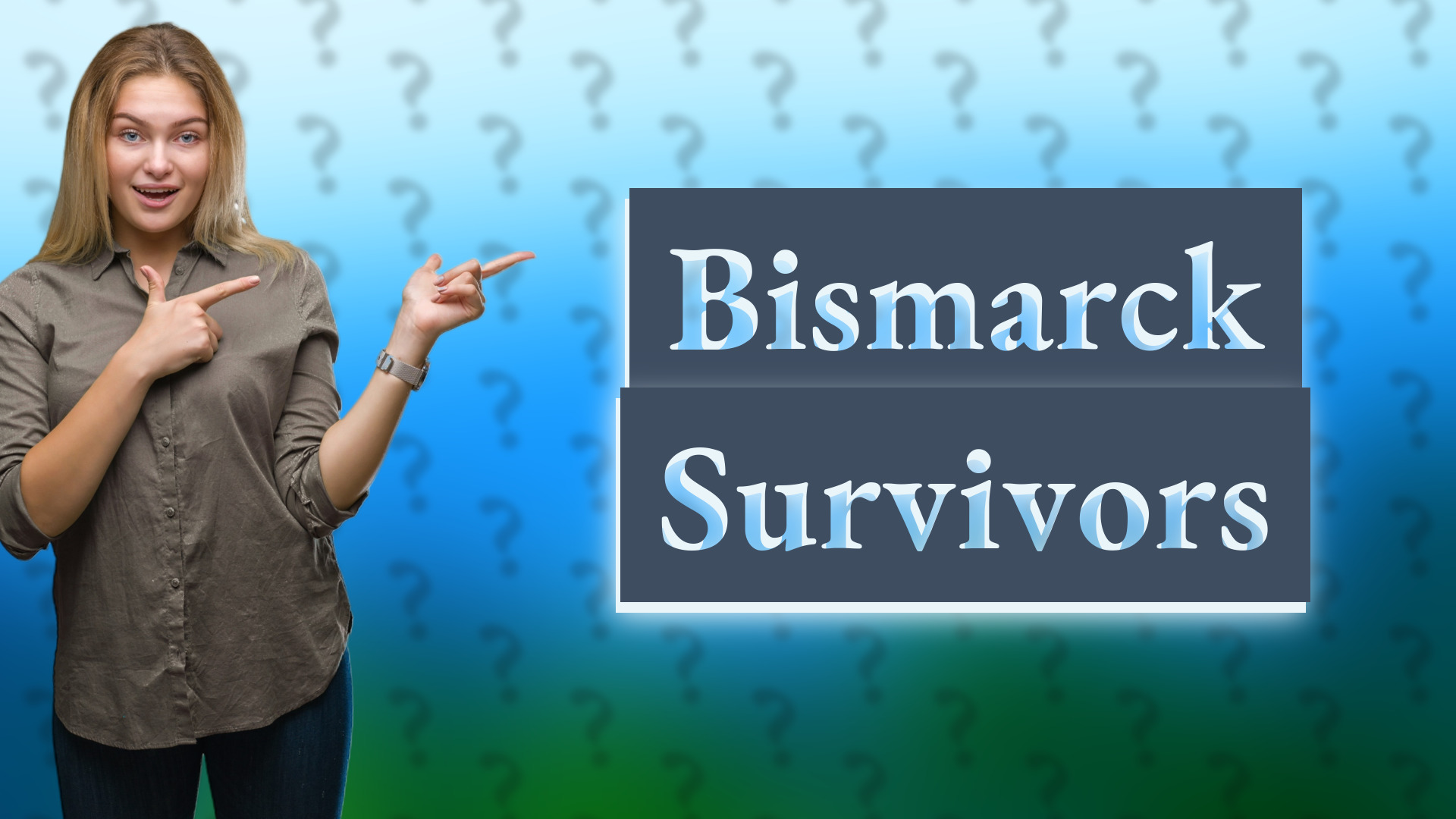 Bismarck Survivors