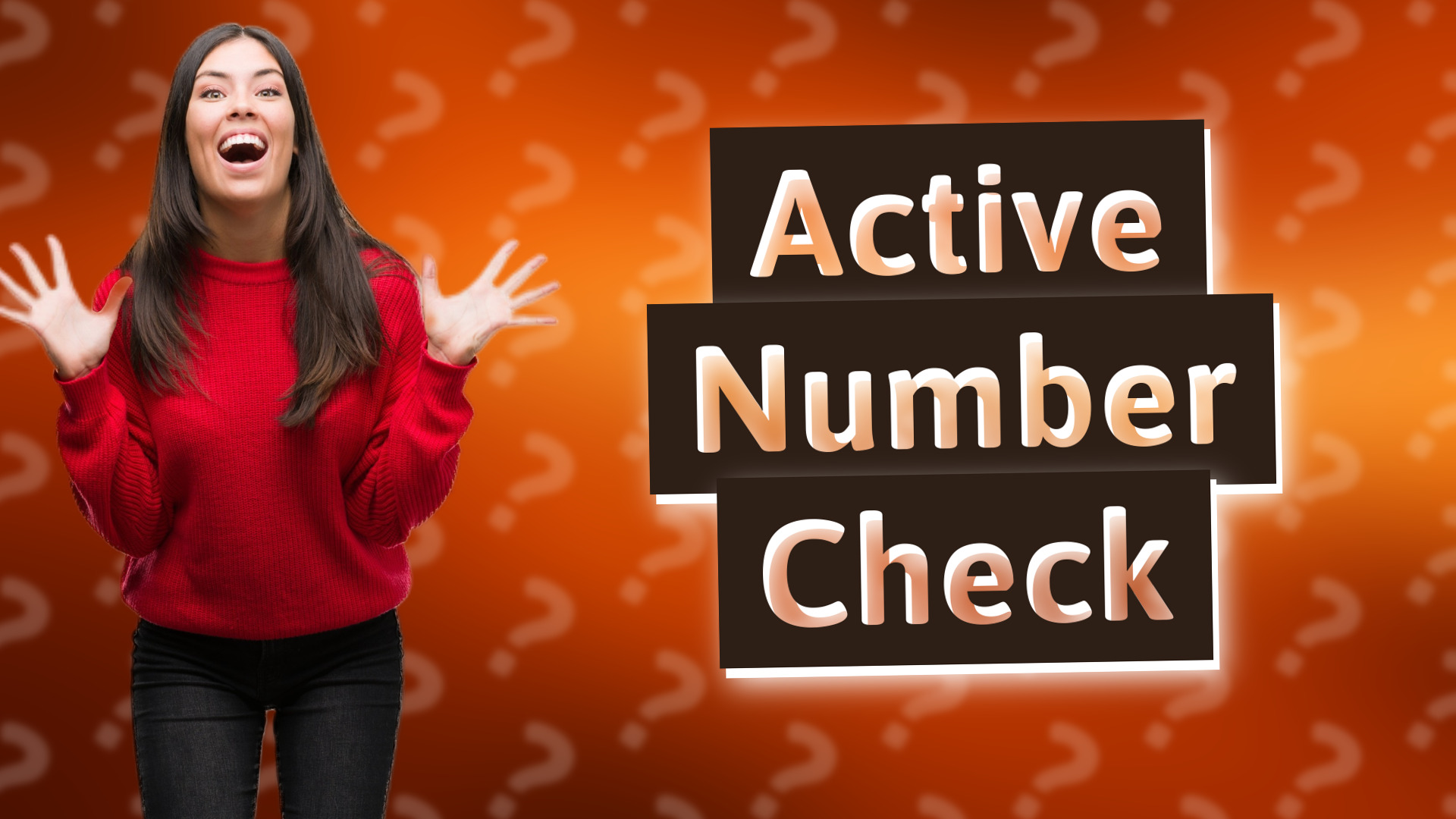 Active Number Check