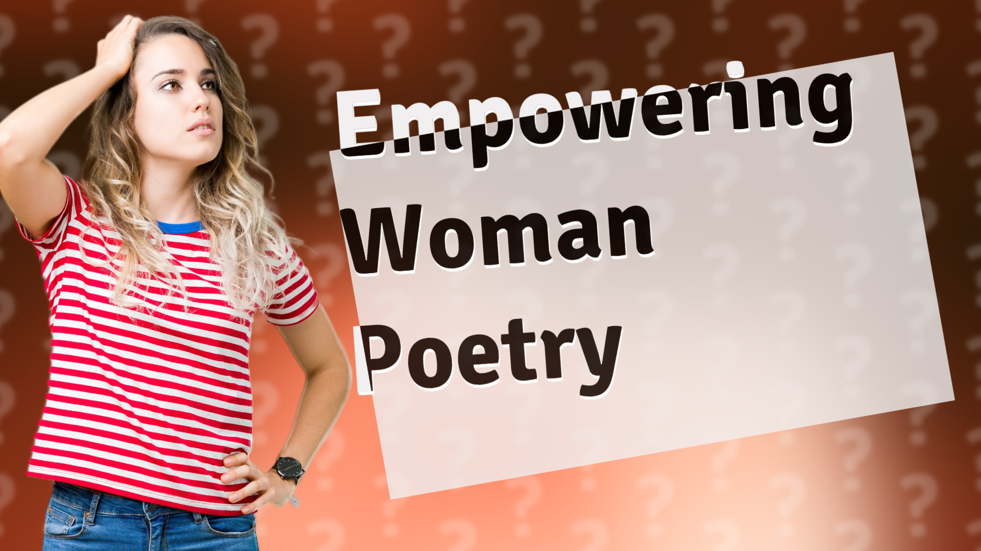 Empowering Woman Poetry