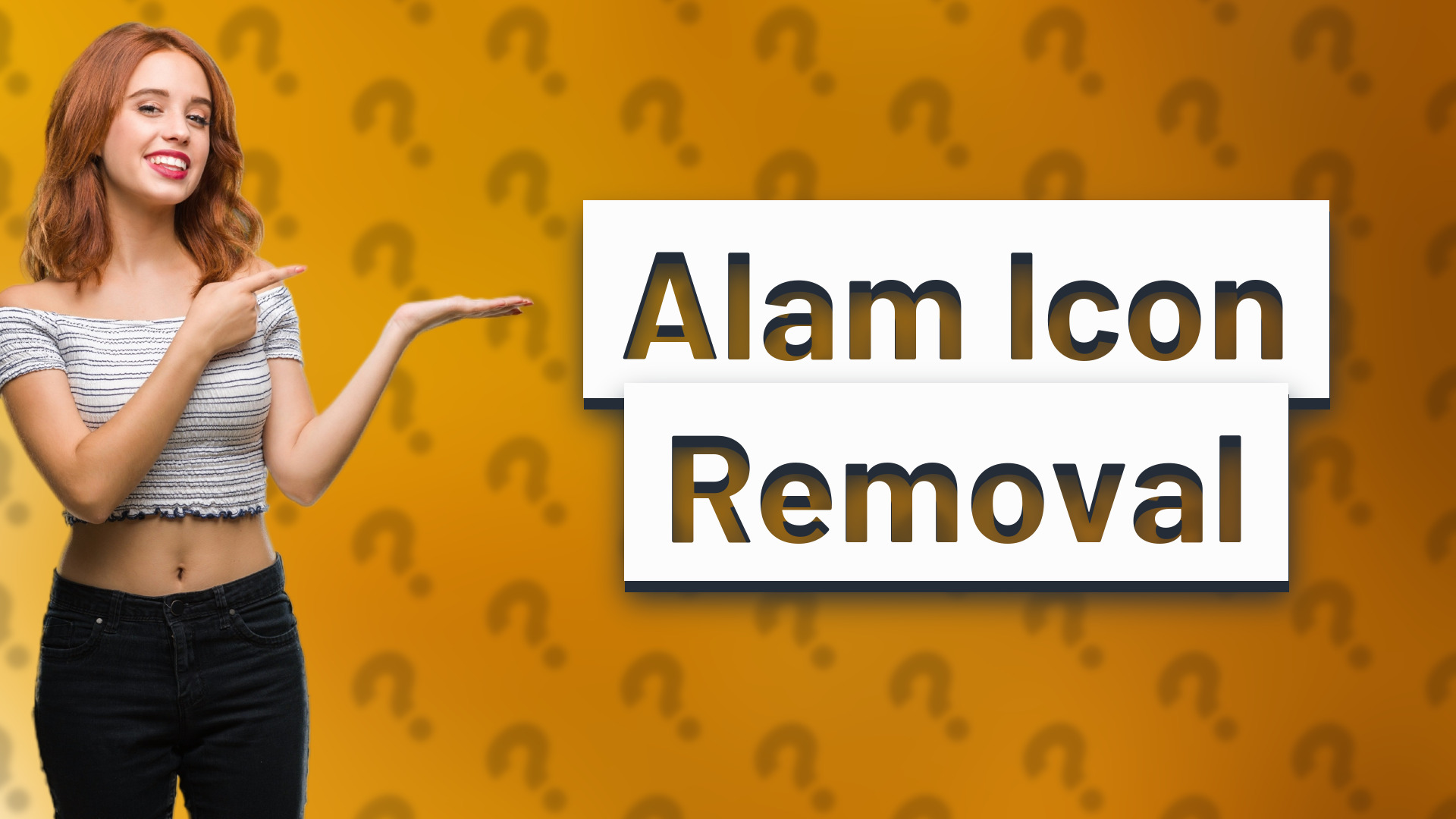 Alam Icon Removal