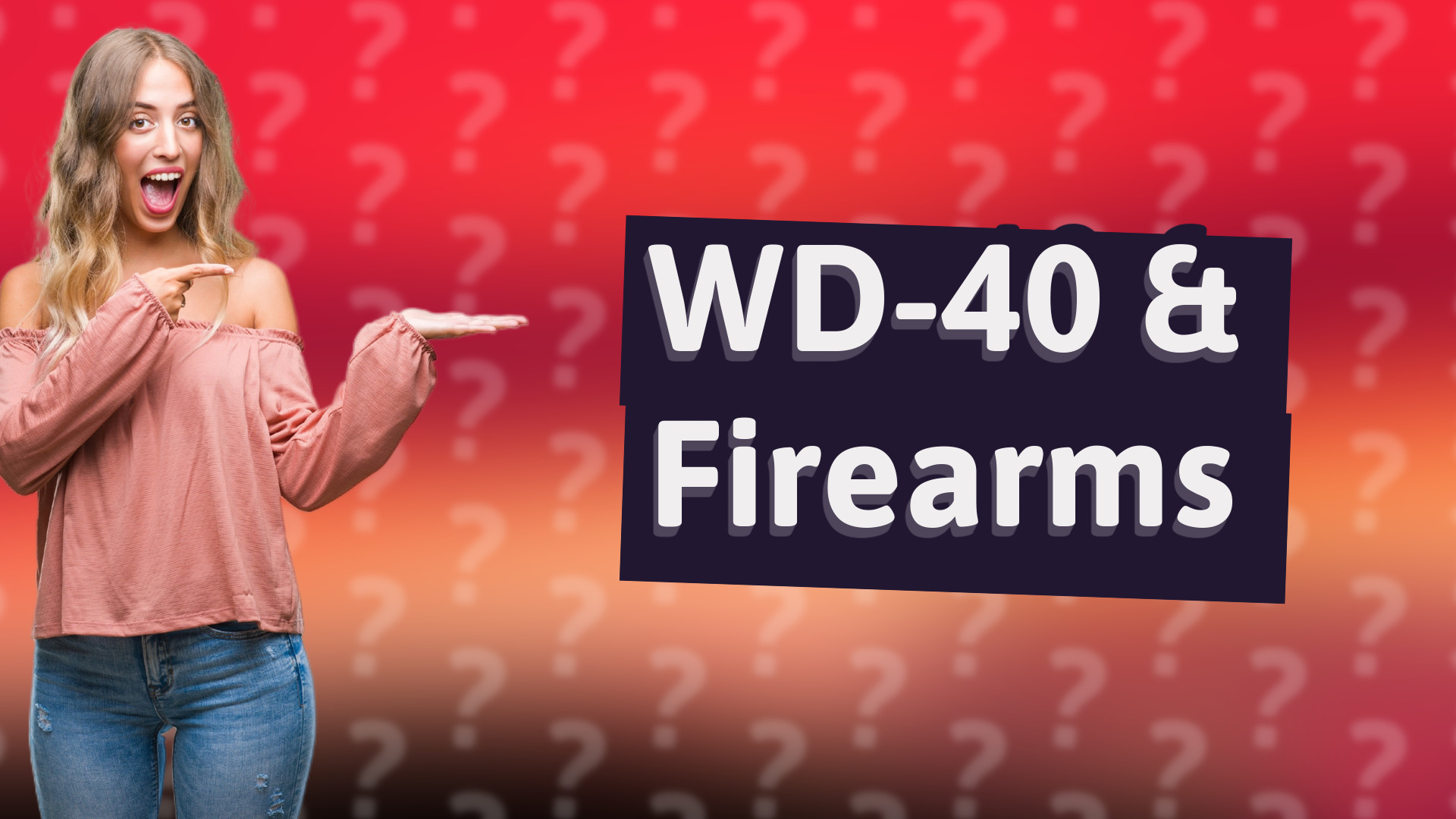 WD-40 & Firearms