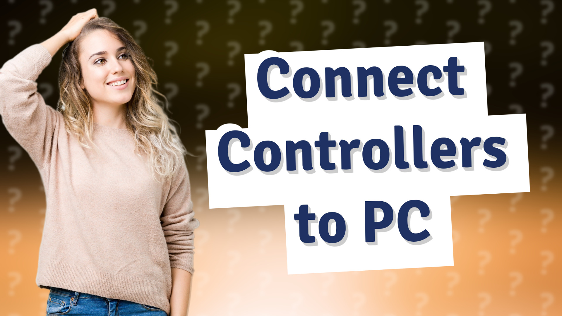 Connect Controllers to PC