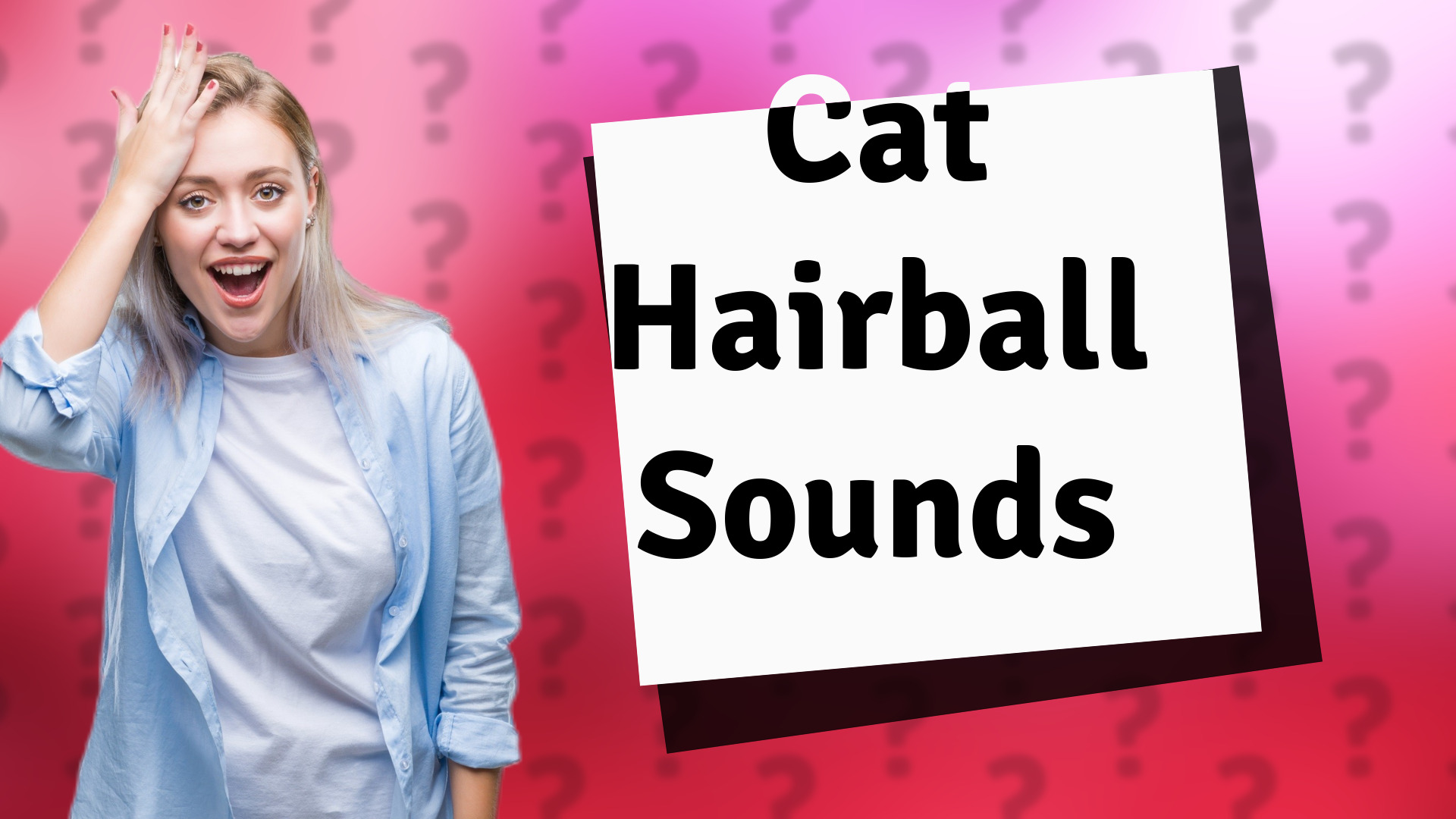 Cat Hairball Sounds