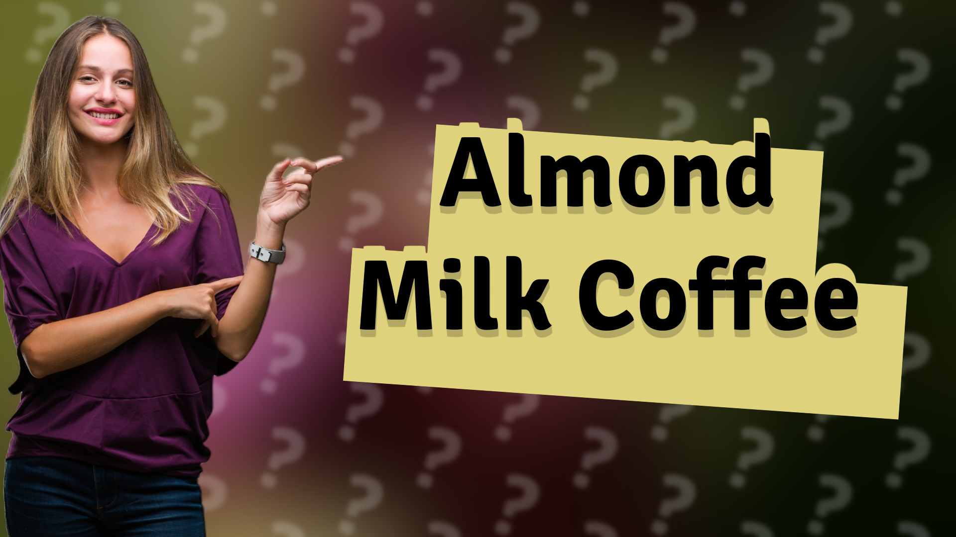 Almond Milk Coffee