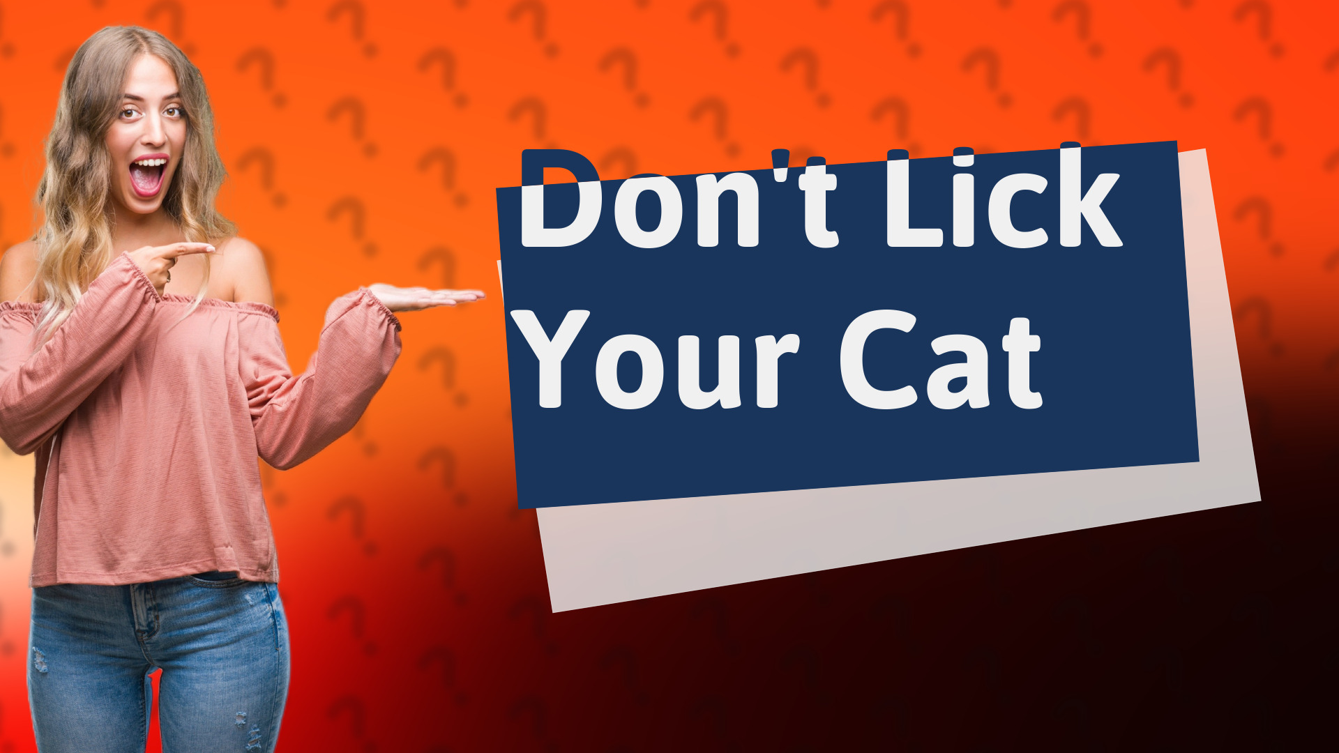Don't Lick Your Cat