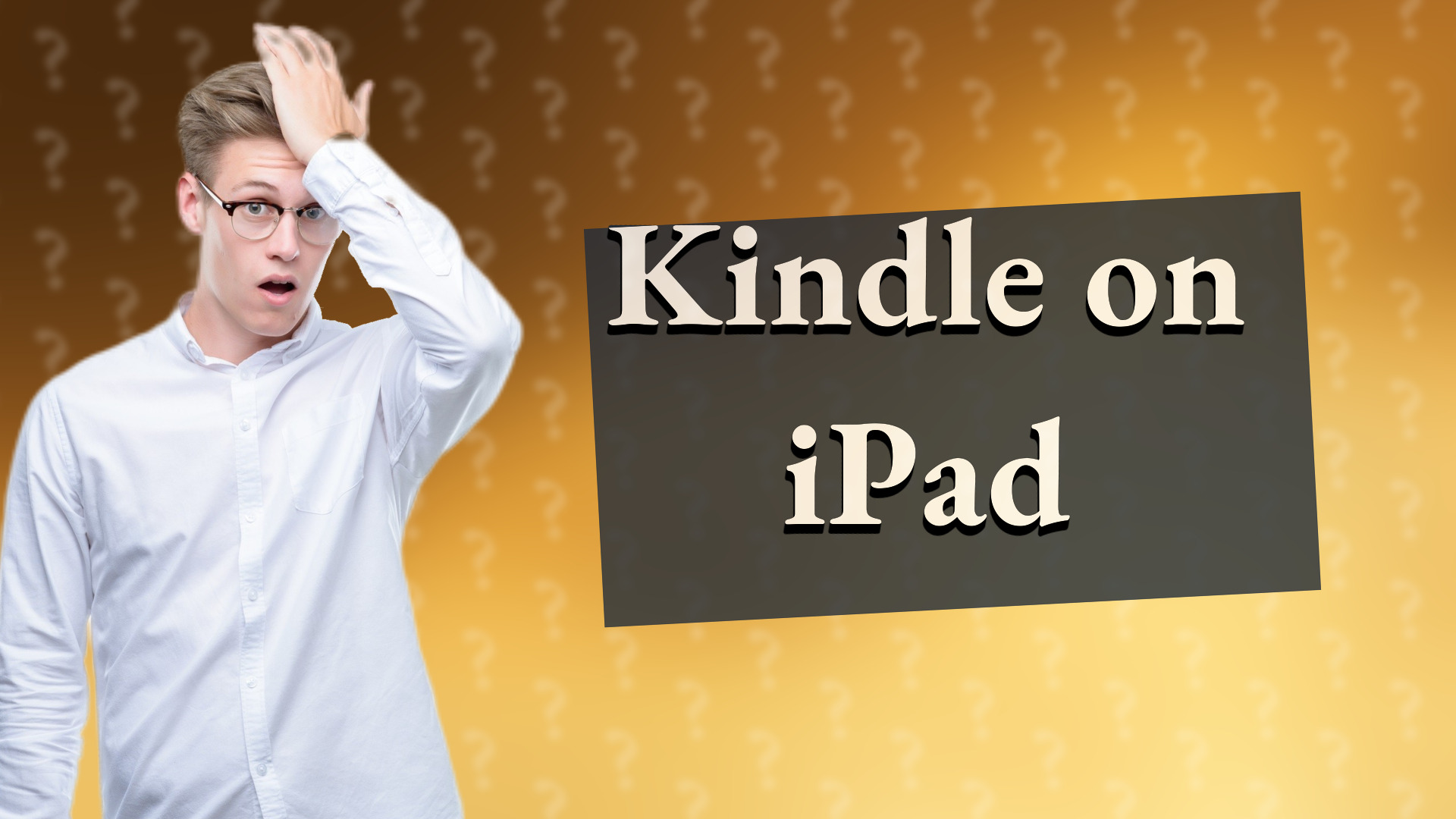 Kindle on iPad