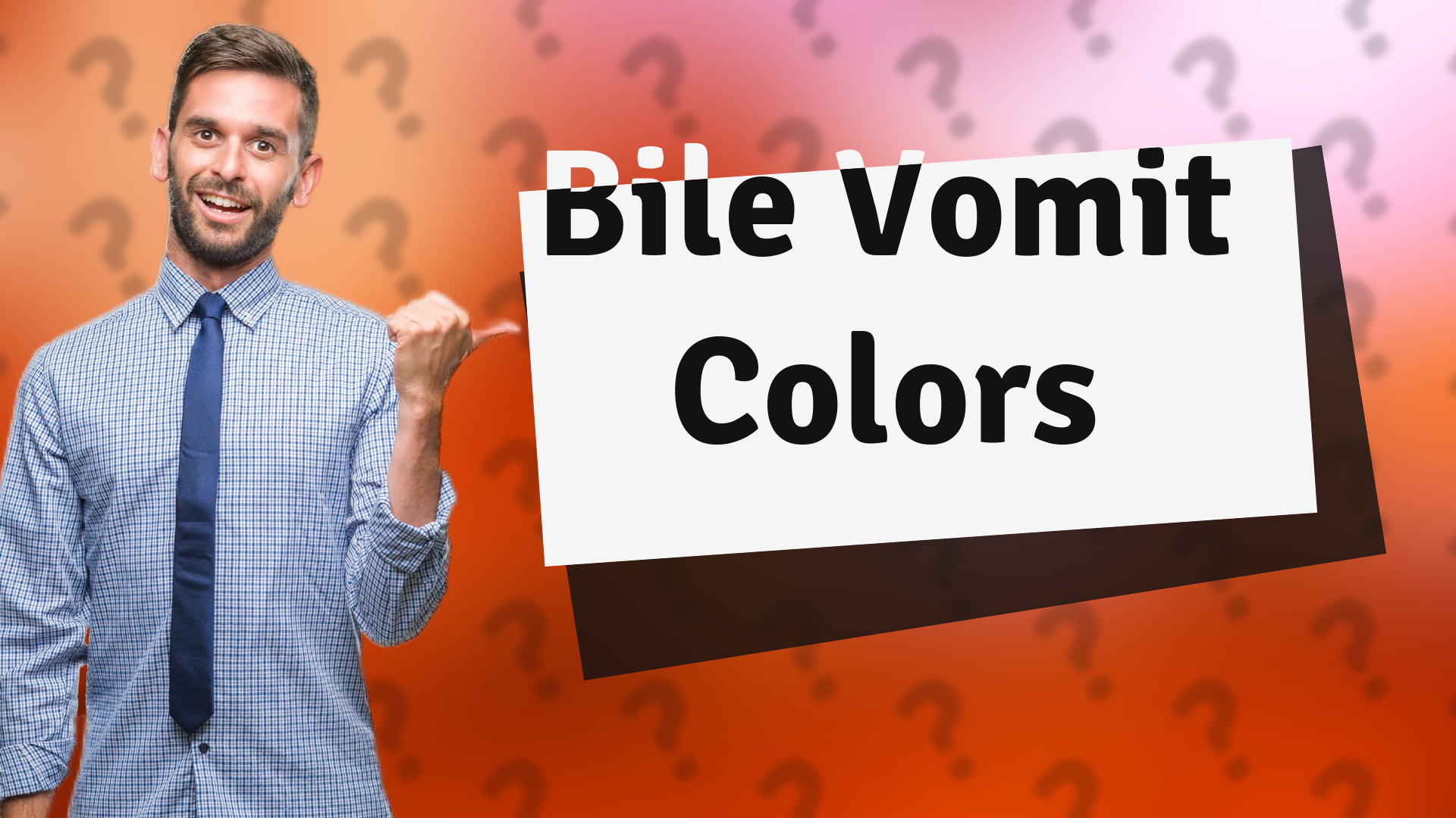 Bile Vomit Colors