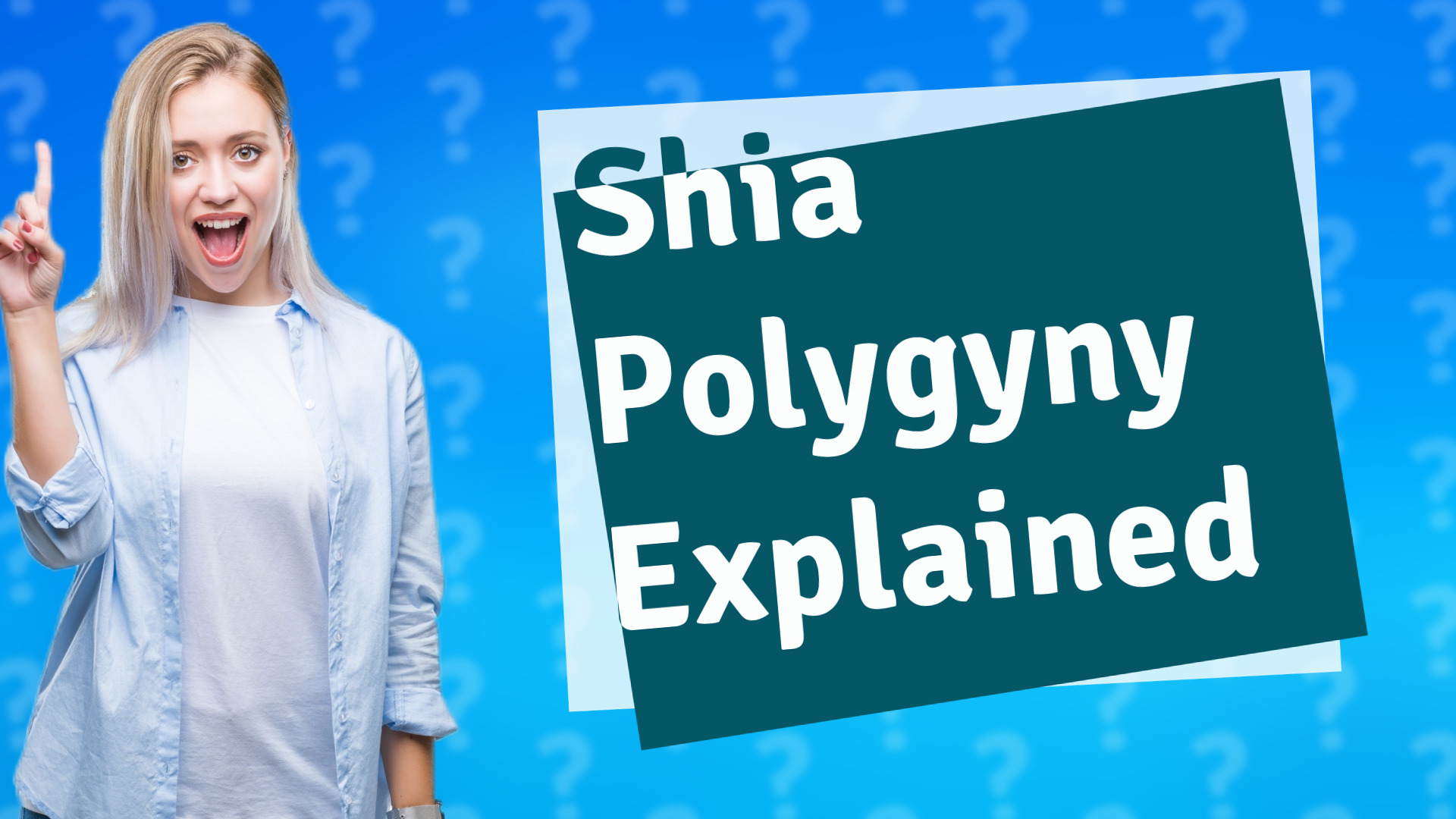Shia Polygyny Explained