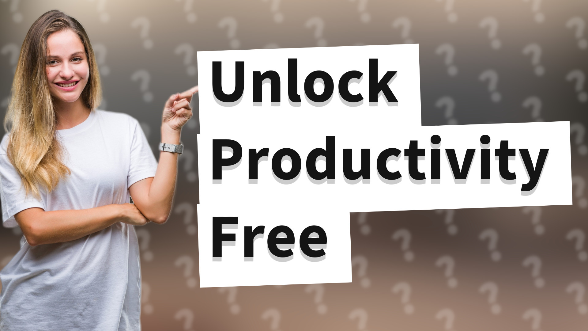 Unlock Productivity Free