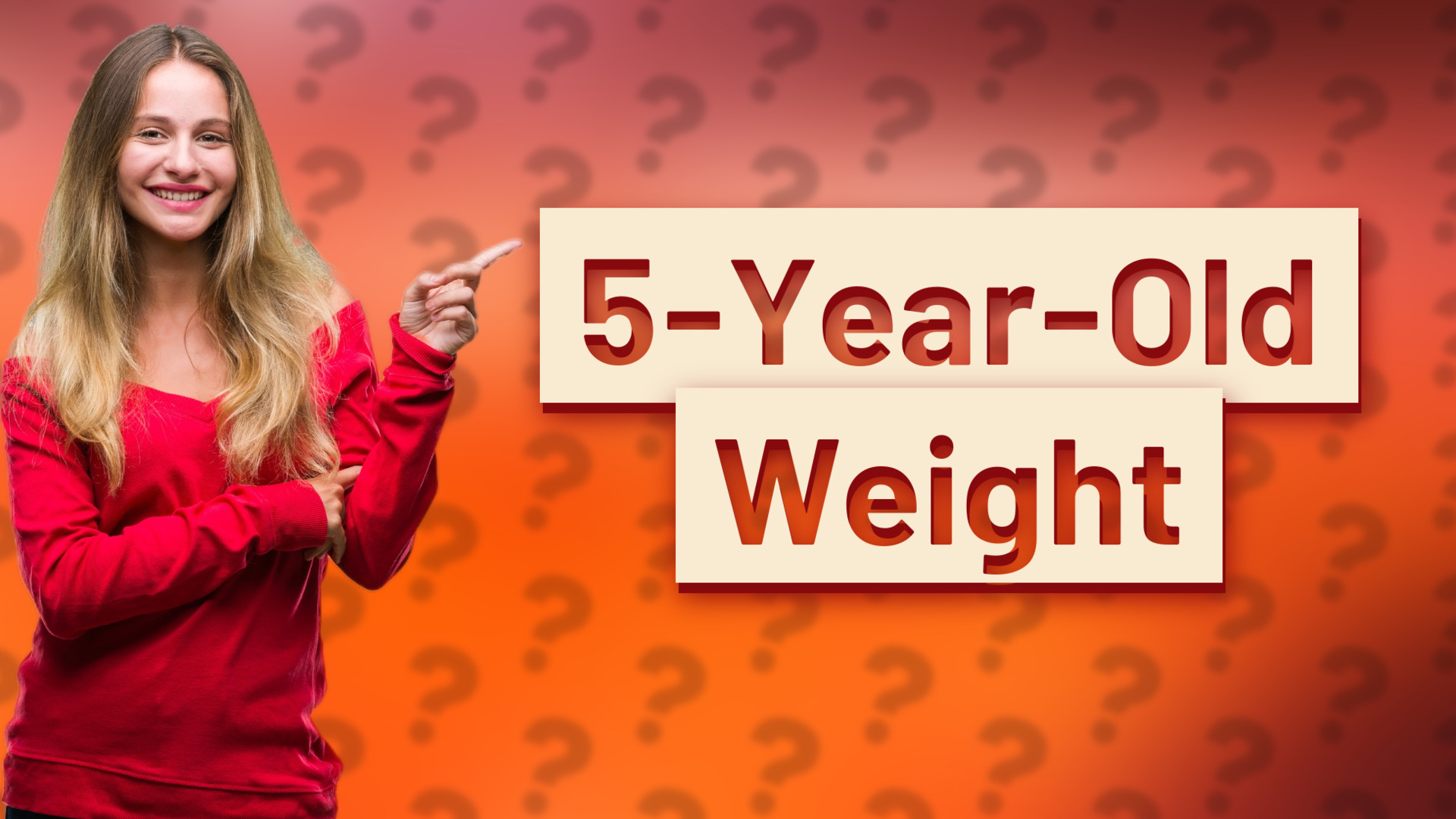 5-Year-Old Weight
