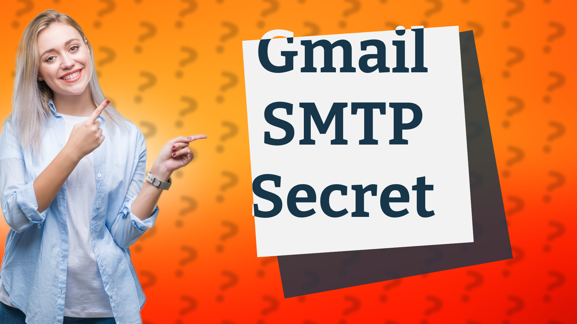 Gmail SMTP Secret