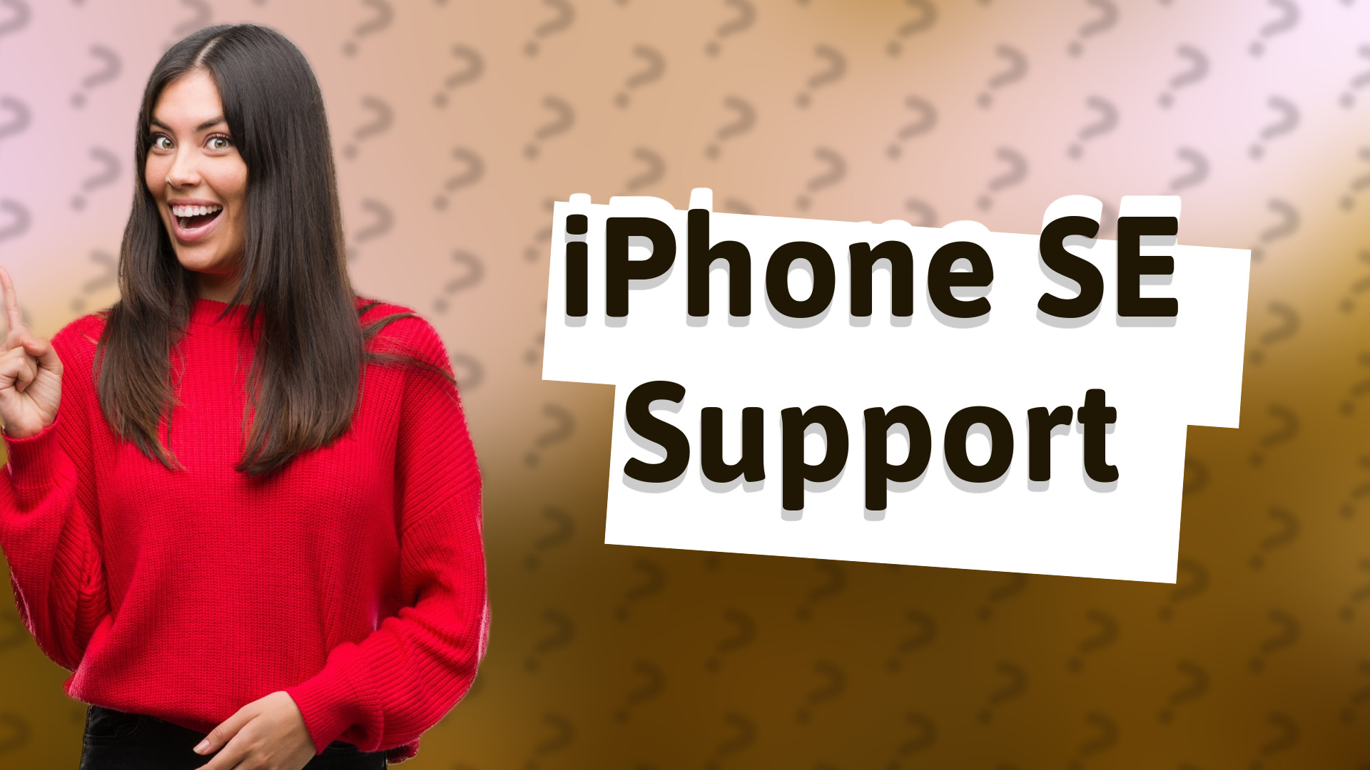 iPhone SE Support