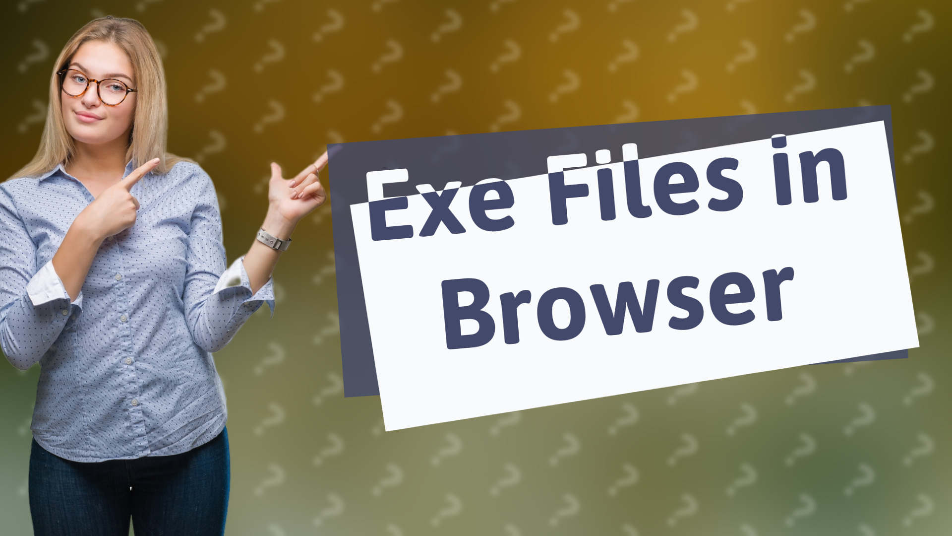 Exe Files in Browser