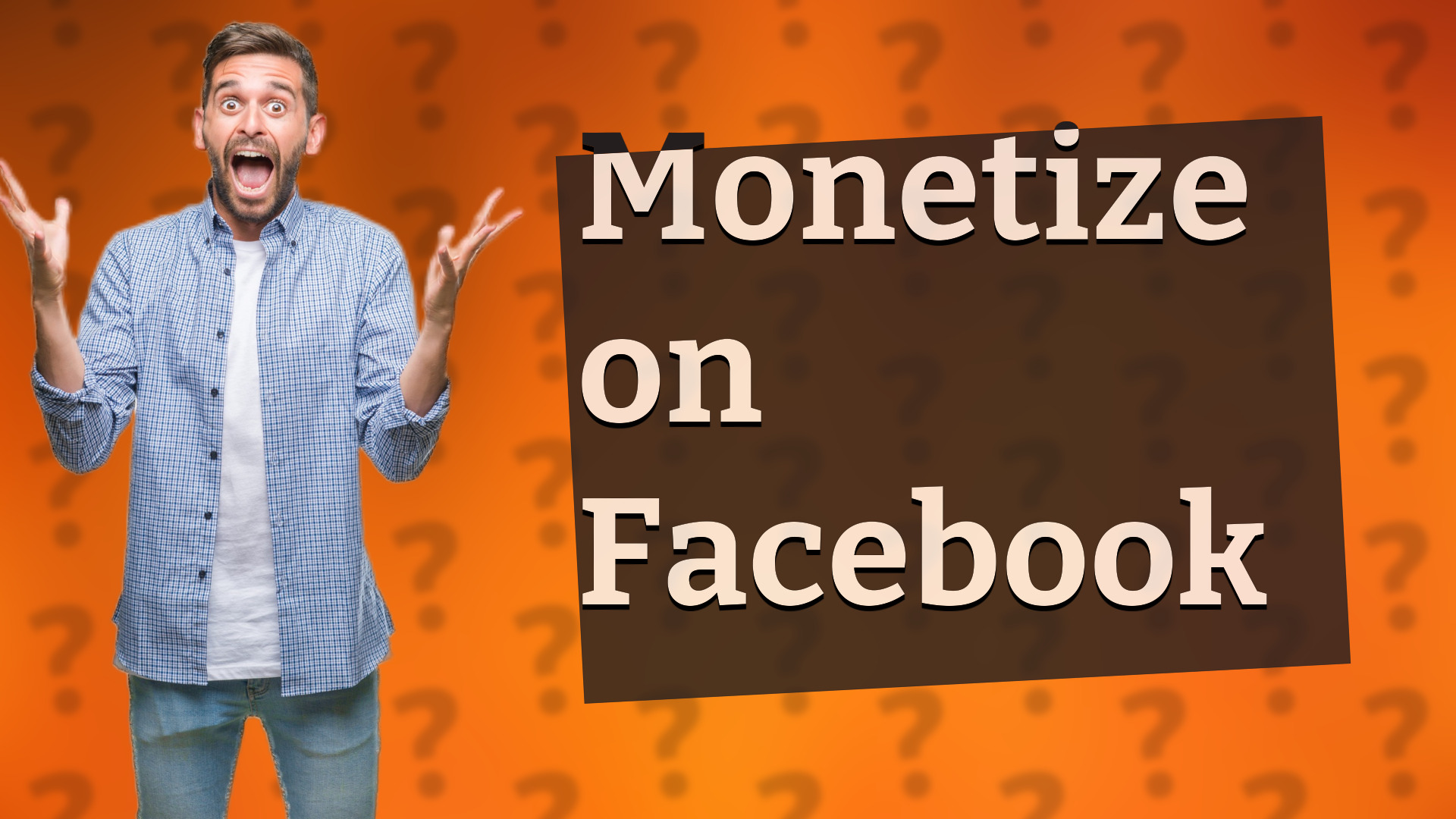 Monetize on Facebook