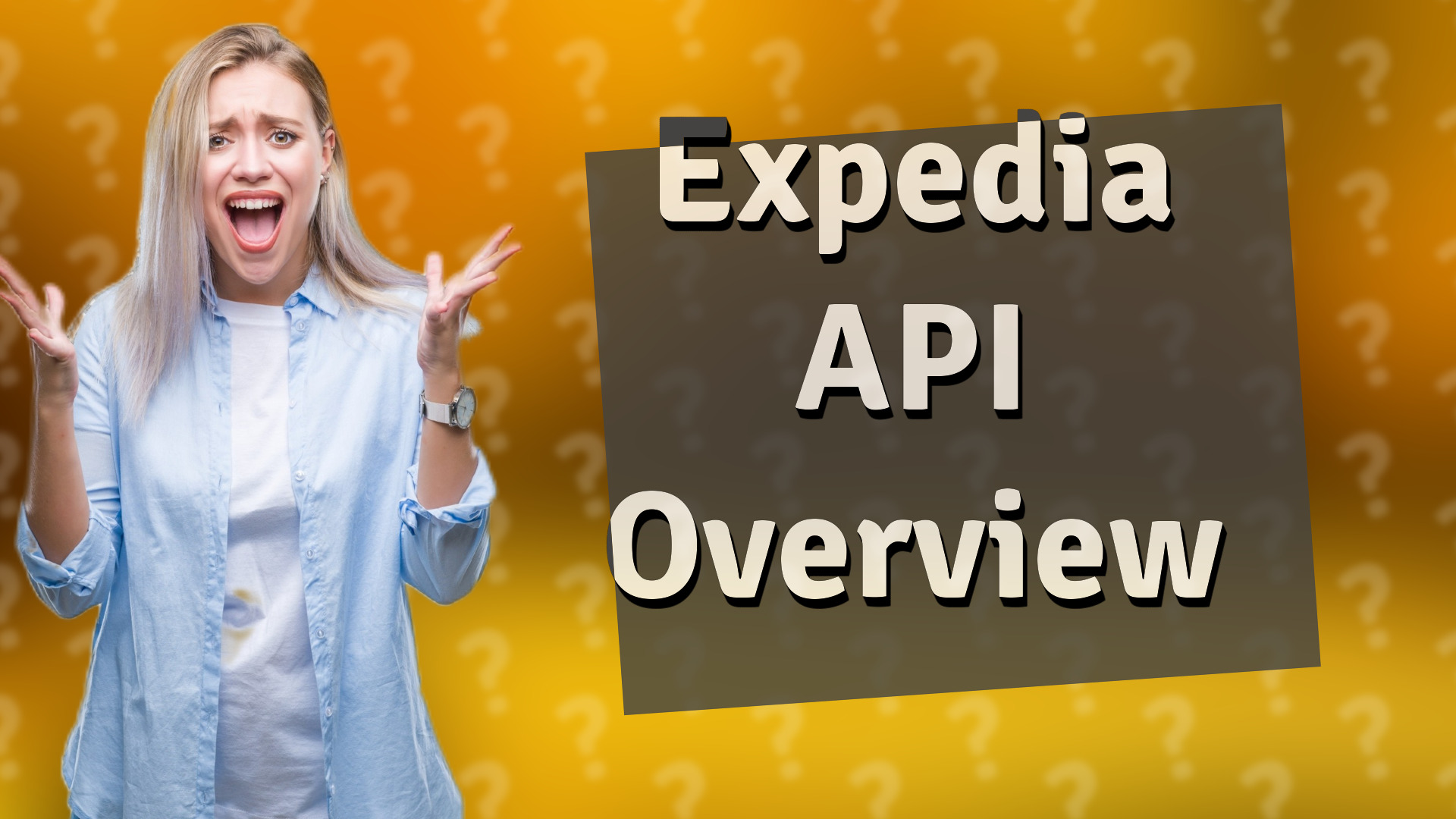 Expedia API Overview