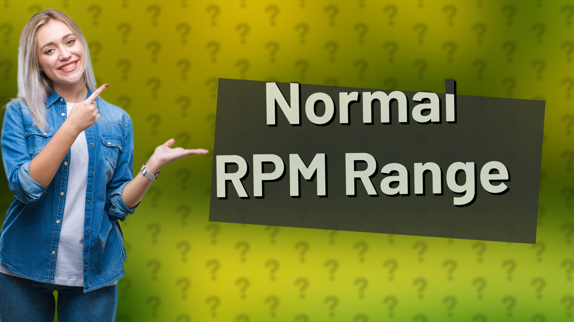 Normal RPM Range