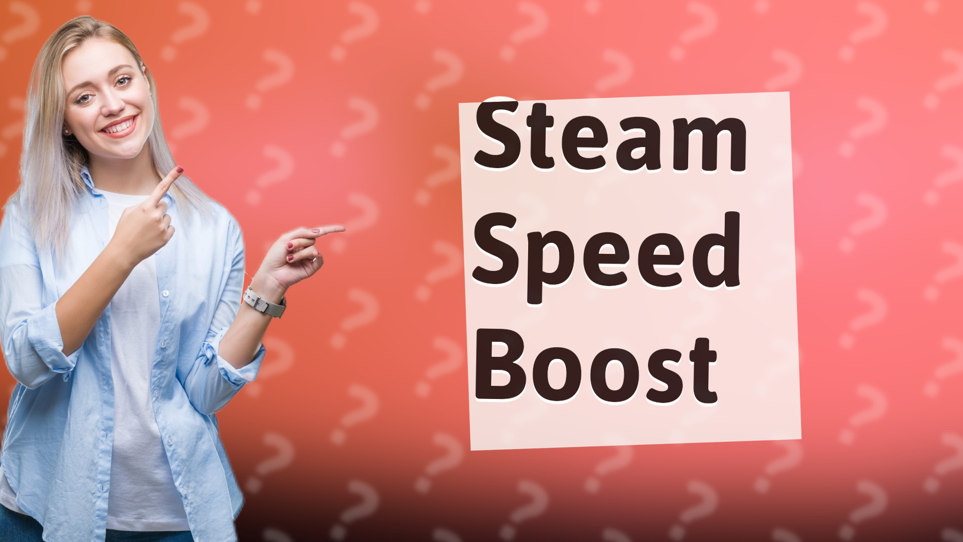 Steam Speed Boost