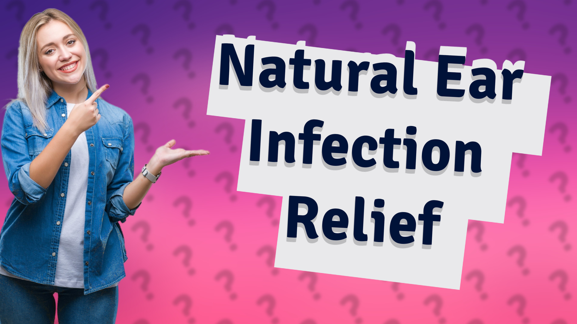 Natural Ear Infection Relief