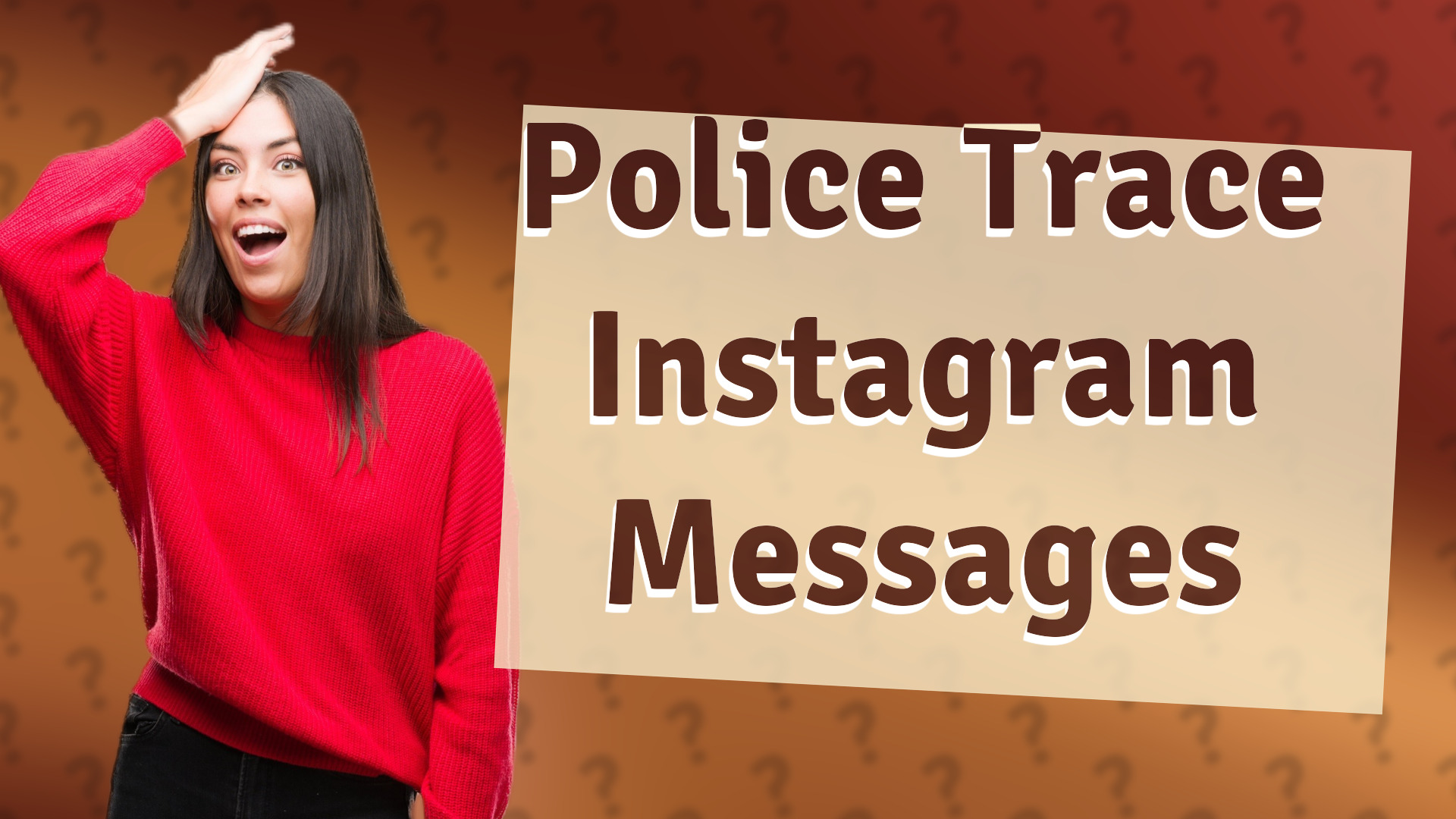 Police Trace Instagram Messages
