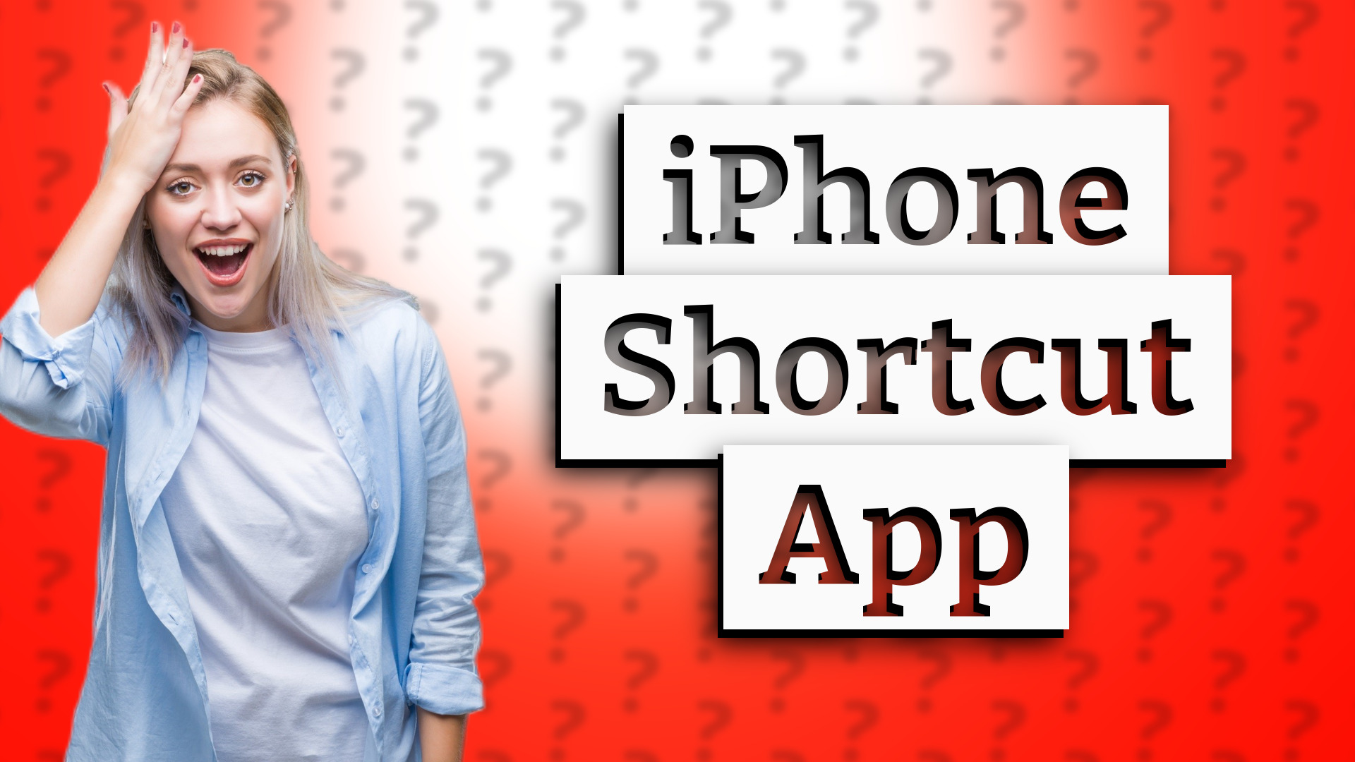 iPhone Shortcut App