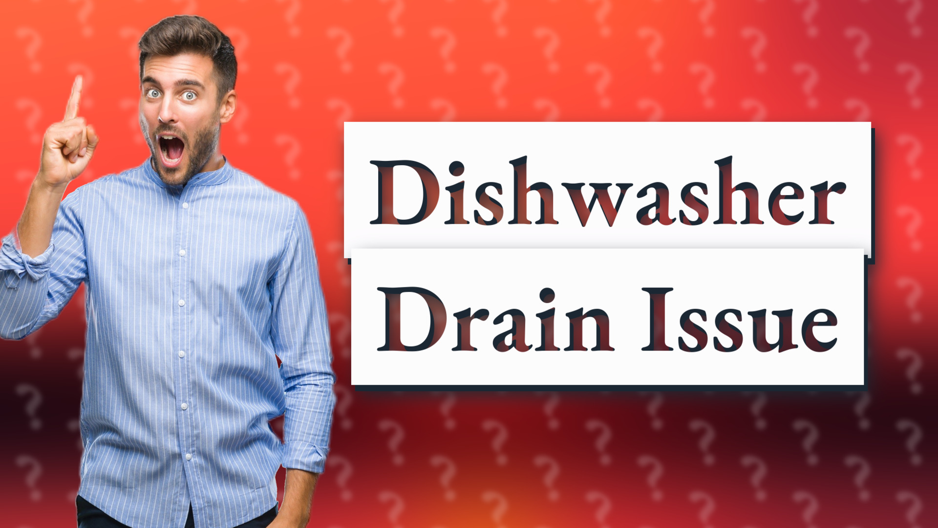 Dishwasher Drain Issue