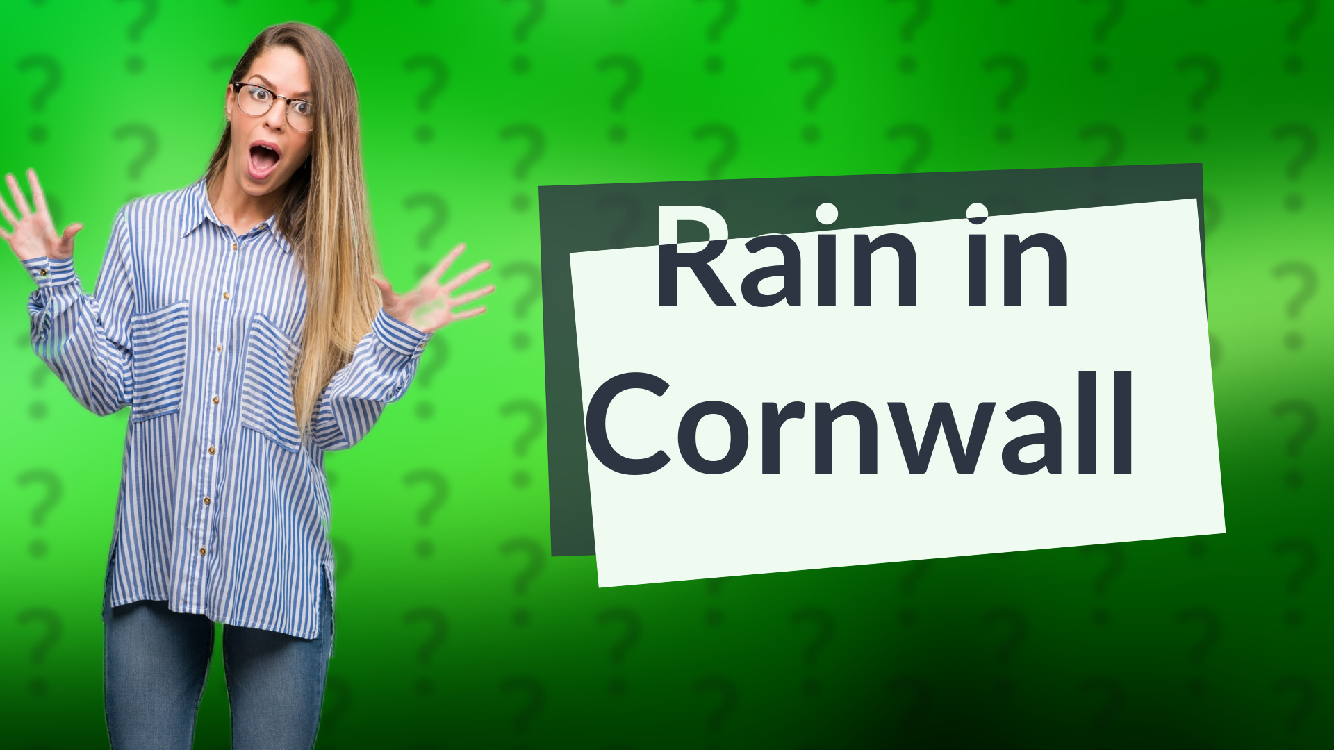 Rain in Cornwall