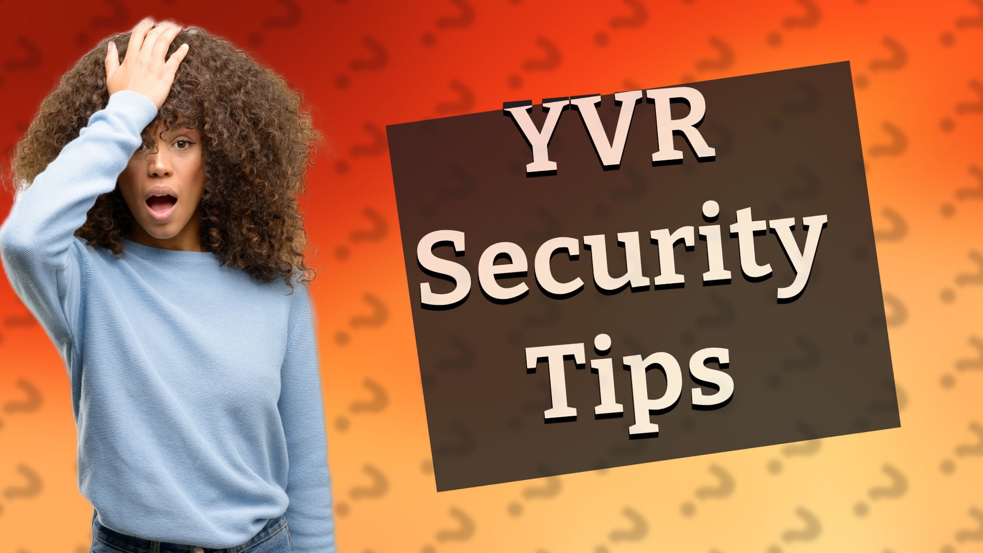 YVR Security Tips