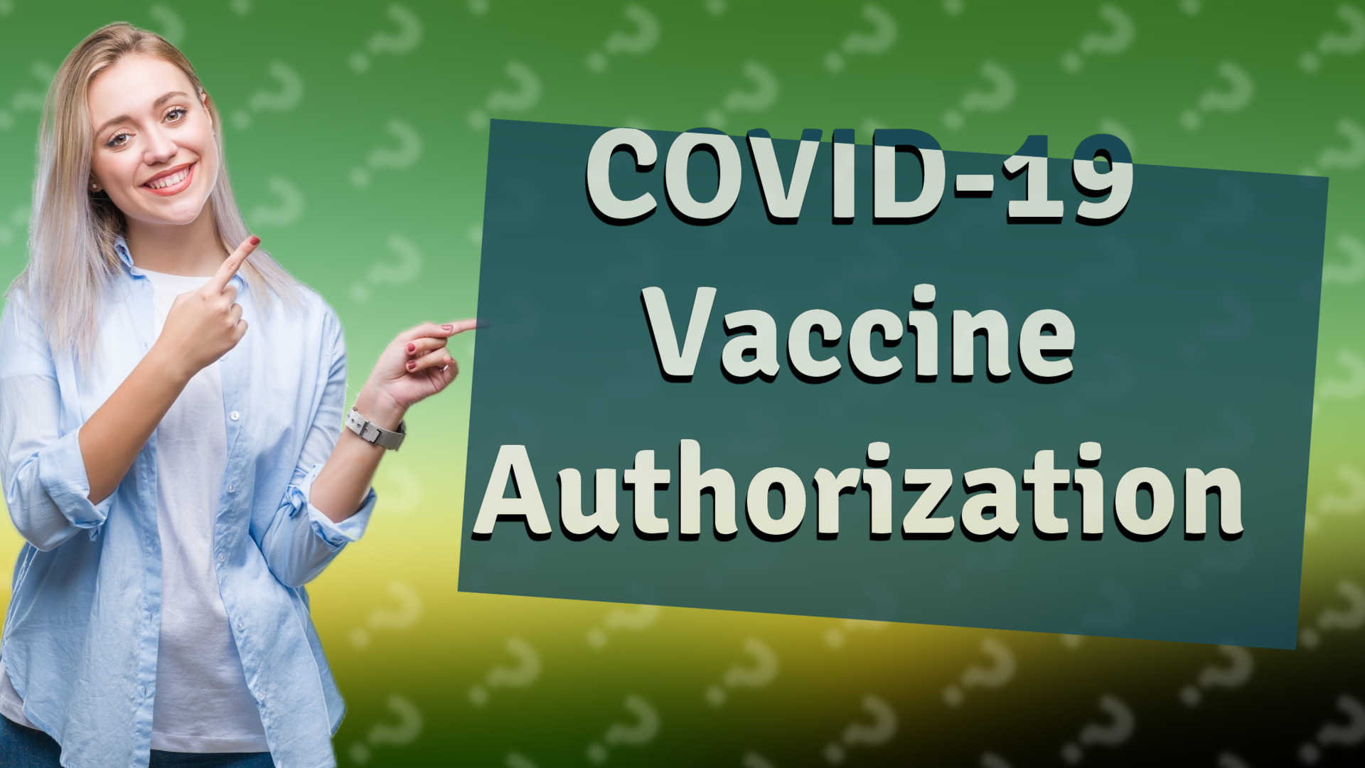 COVID-19 Vaccine Authorization