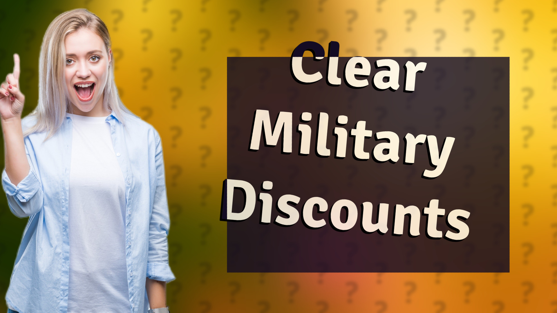 Clear Military Discounts