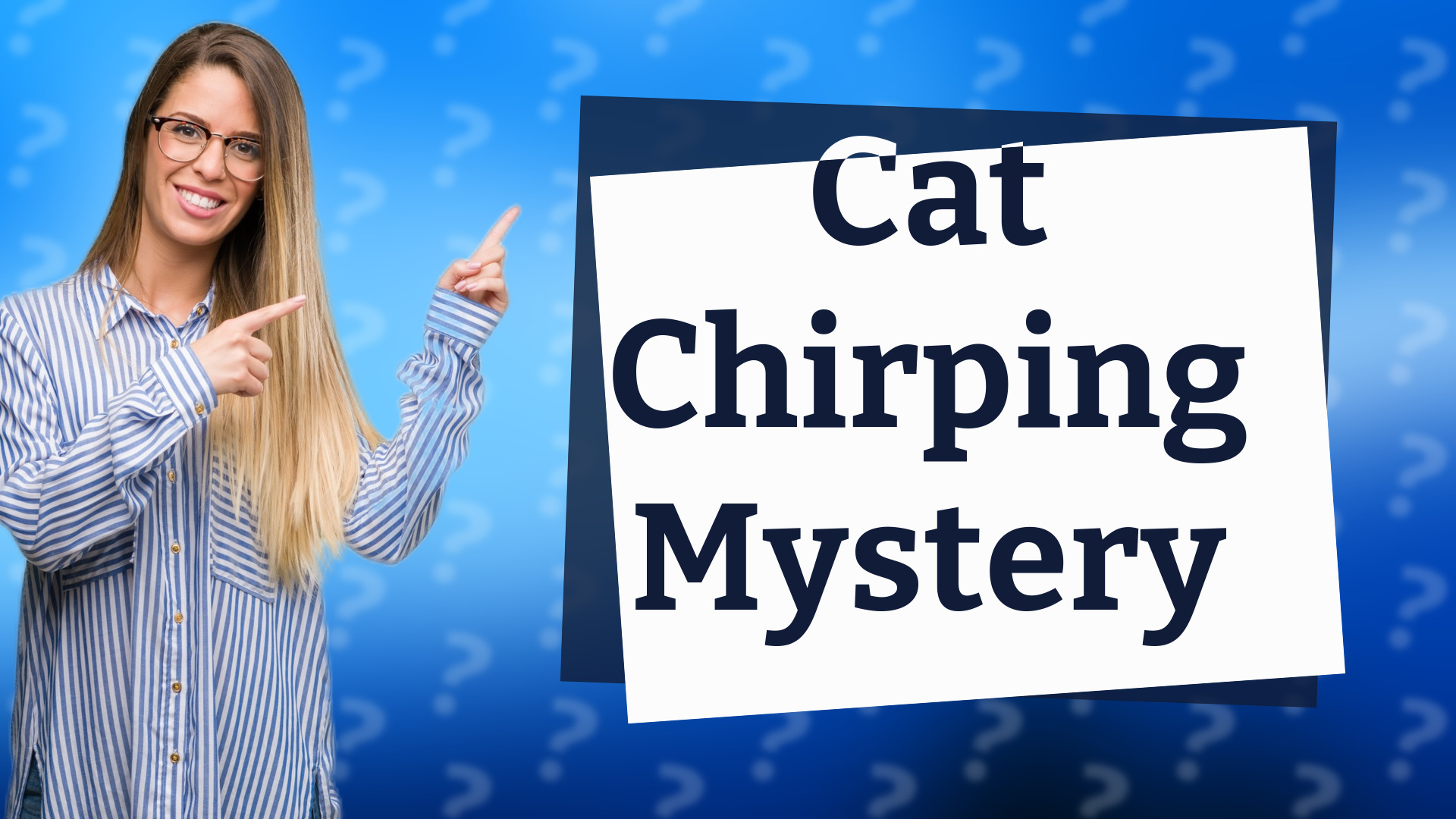 Cat Chirping Mystery