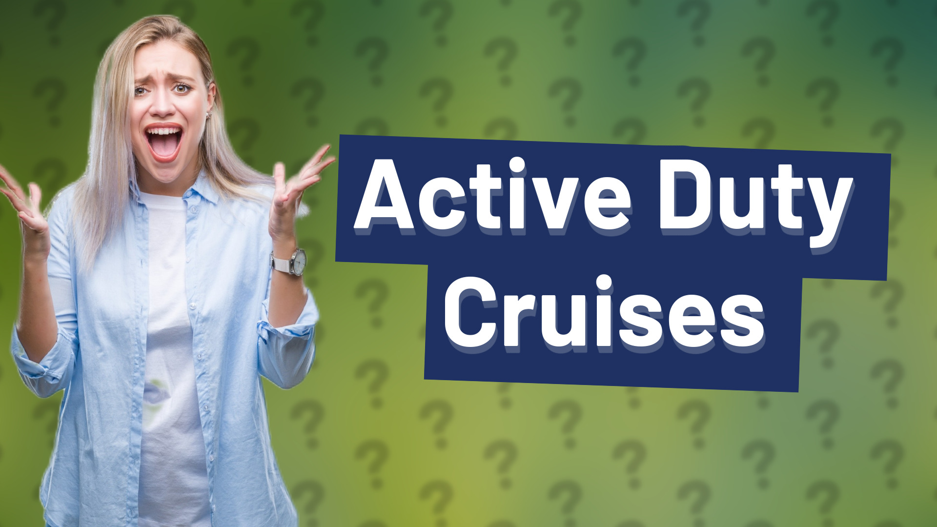 Active Duty Cruises