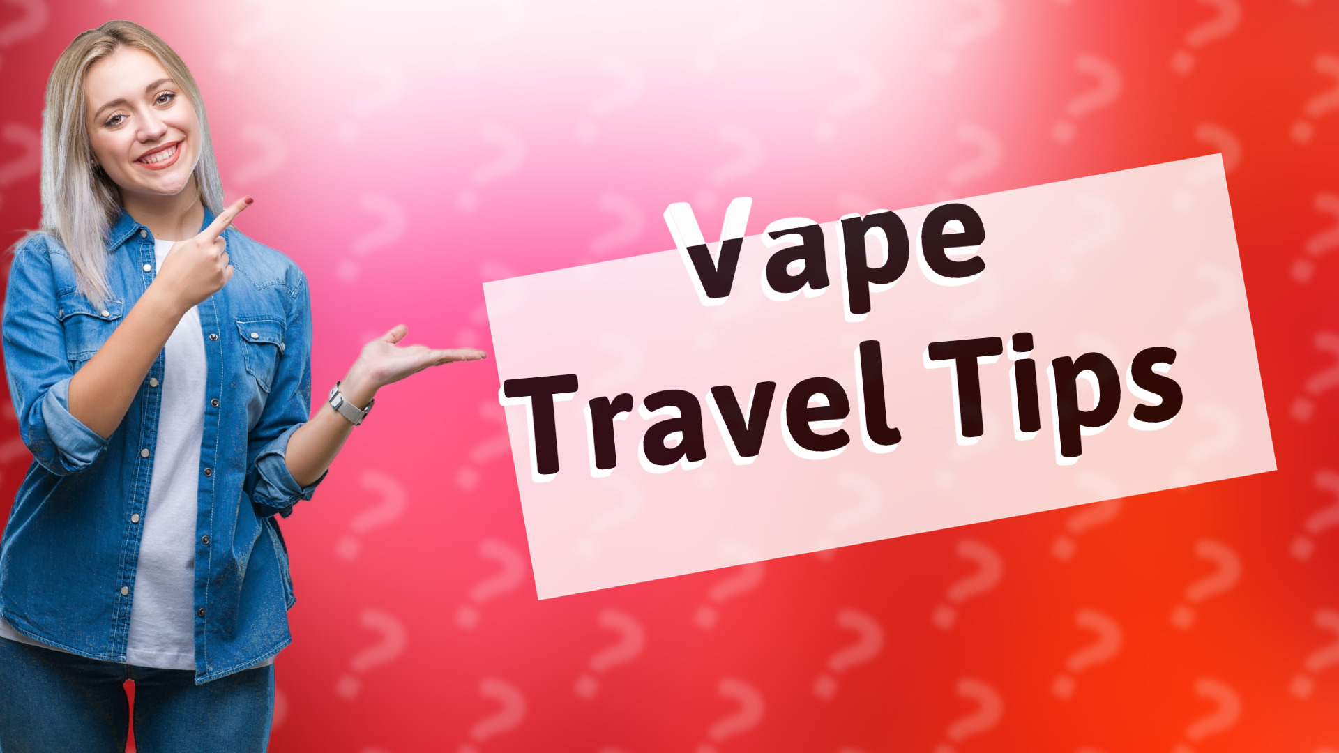 Vape Travel Tips