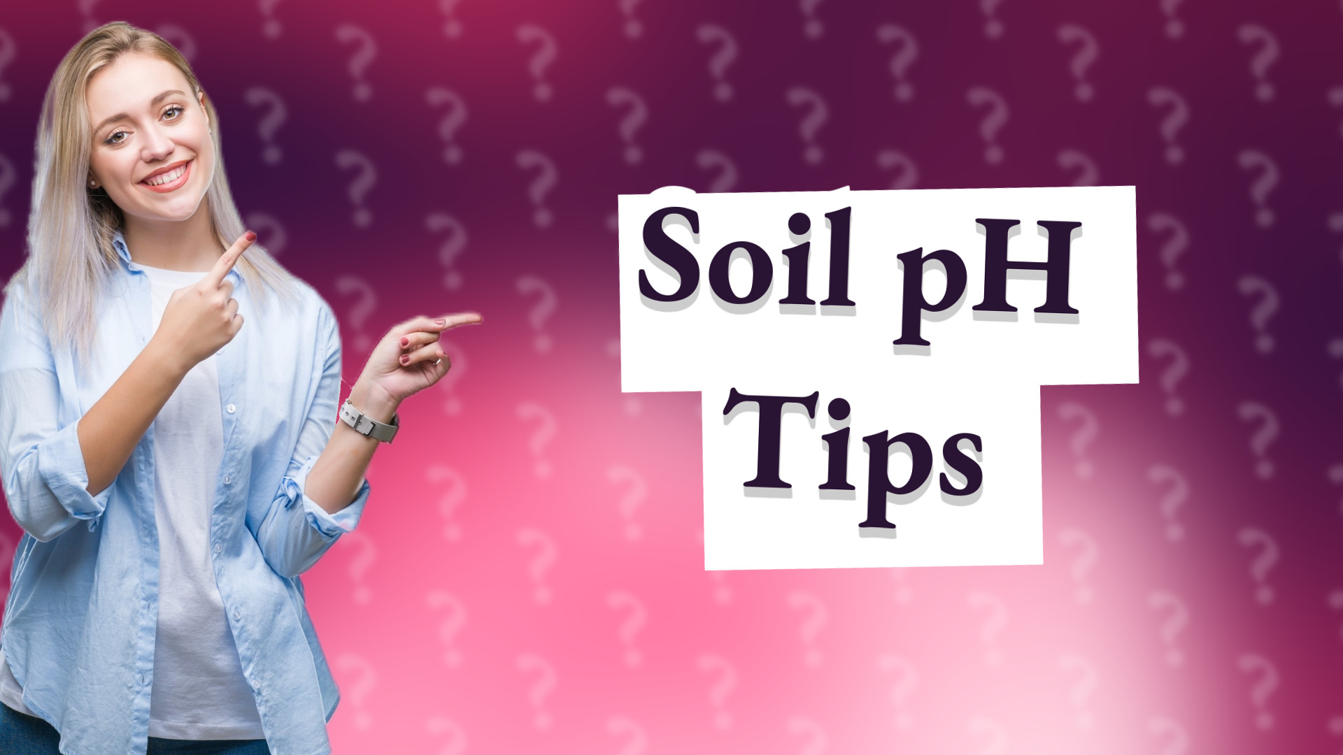Soil pH Tips