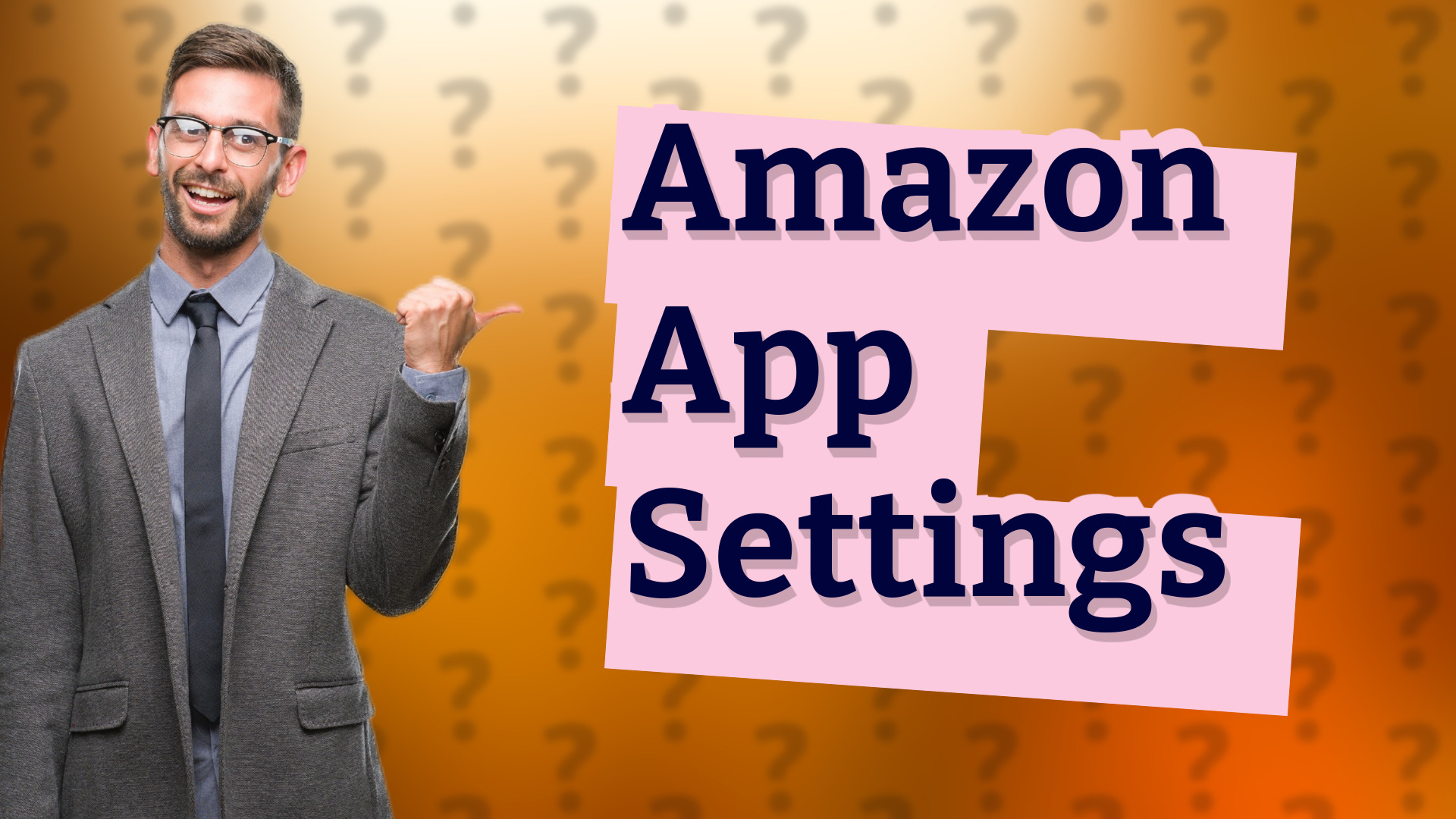 Amazon App Settings