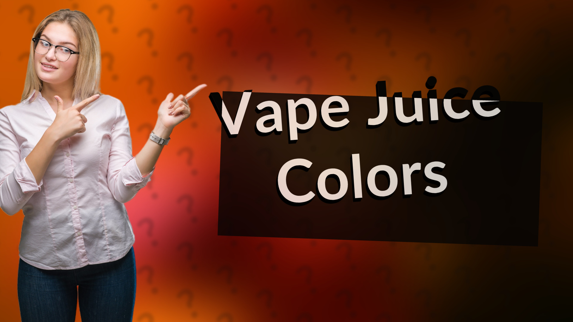 Vape Juice Colors