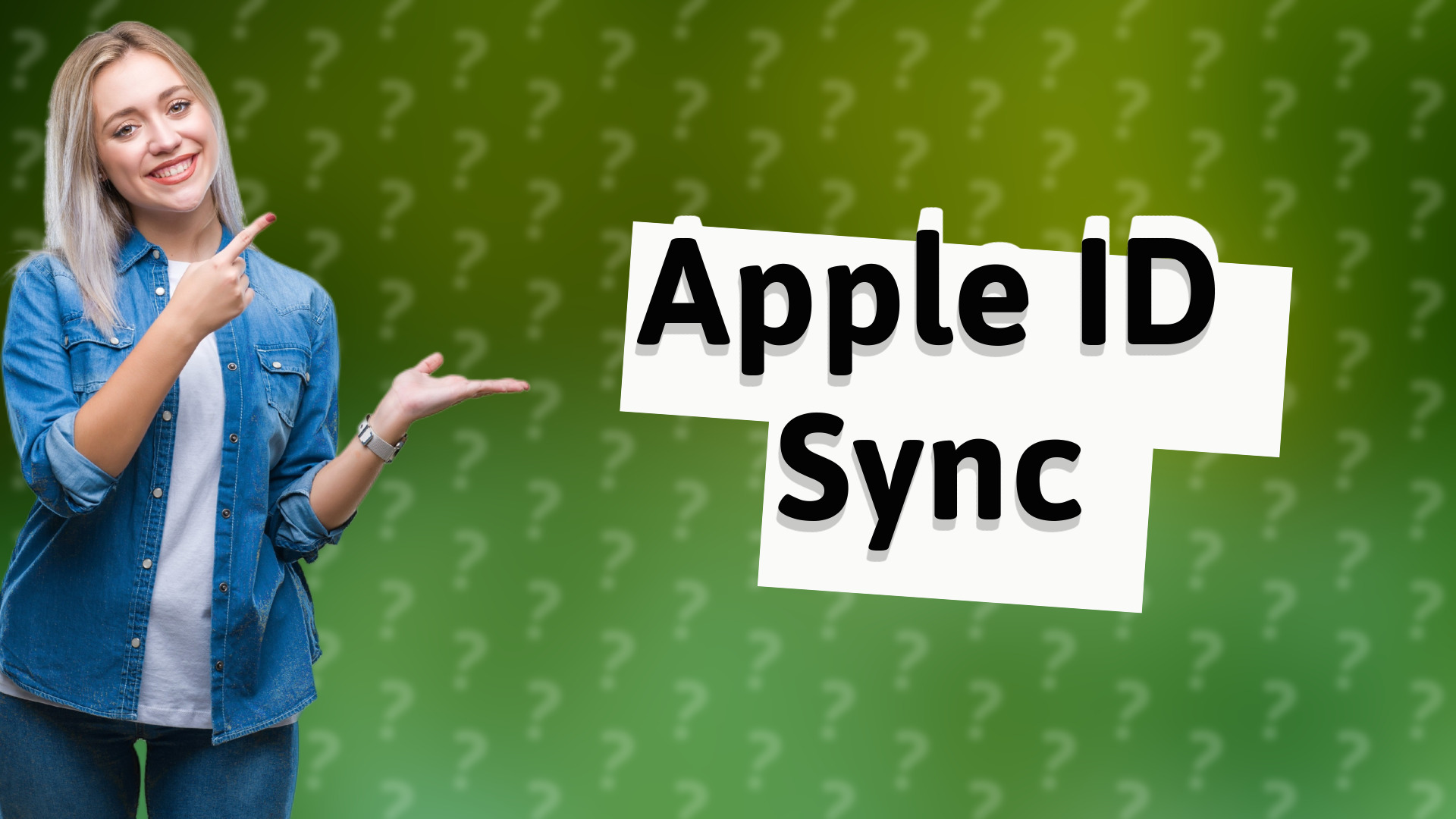 Apple ID Sync