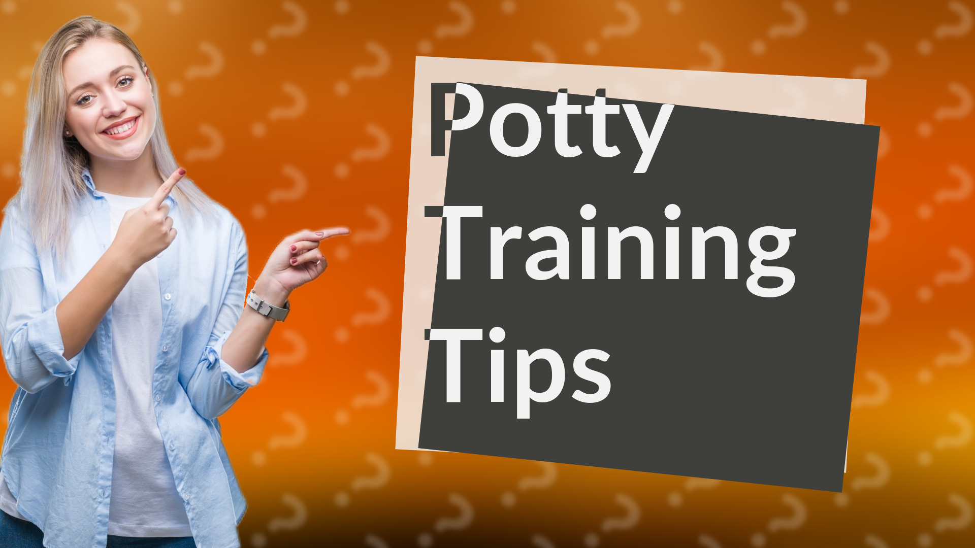 Potty Training Tips